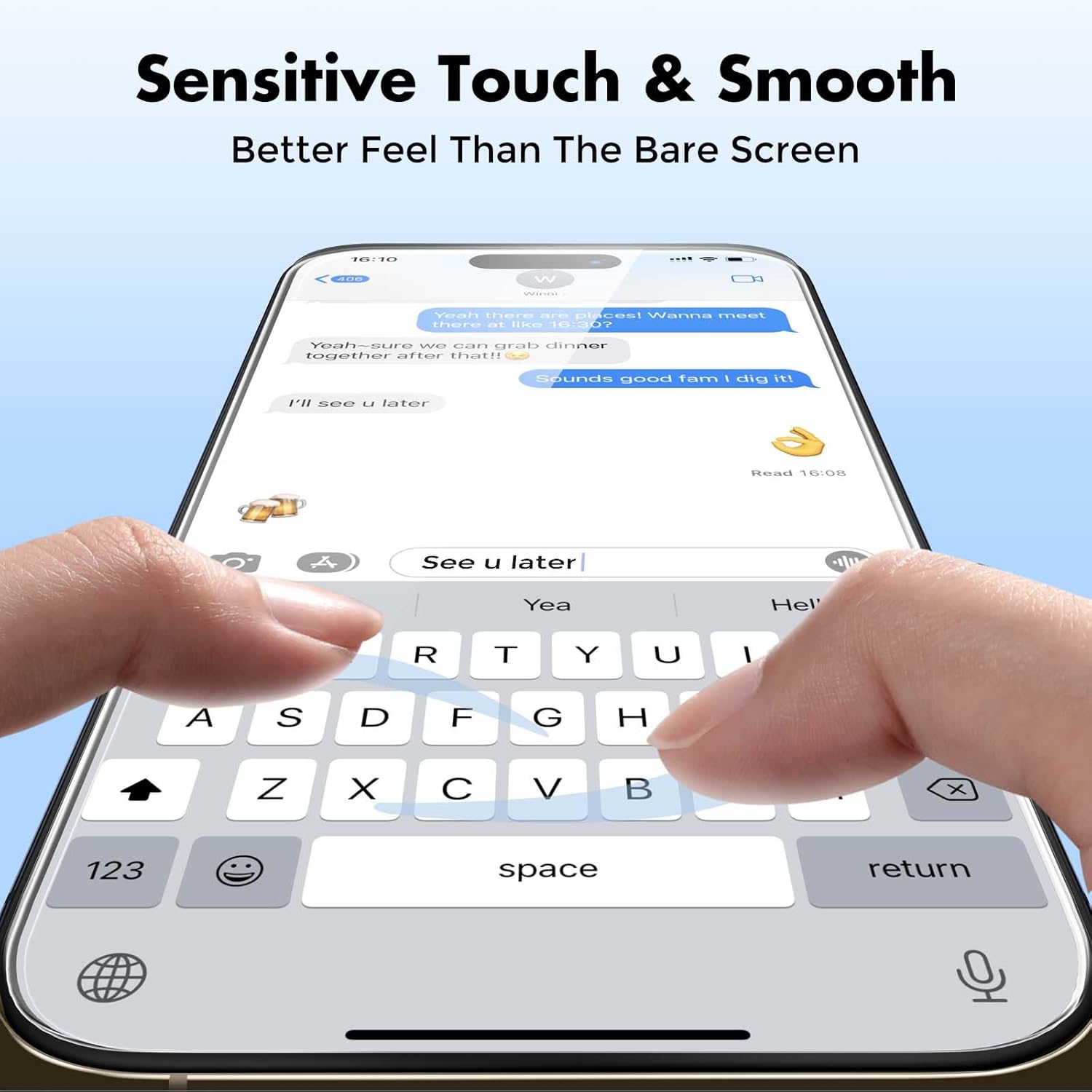 UNBREAKcable 3-Pack Glass for iPhone 15 Pro Screen Protector, Double Shatterproof Tempered Glass [Easy Installation Frame] [9H Hardness] [Full Coverage] [HD Clear] for iPhone 15Pro 6.1 inch