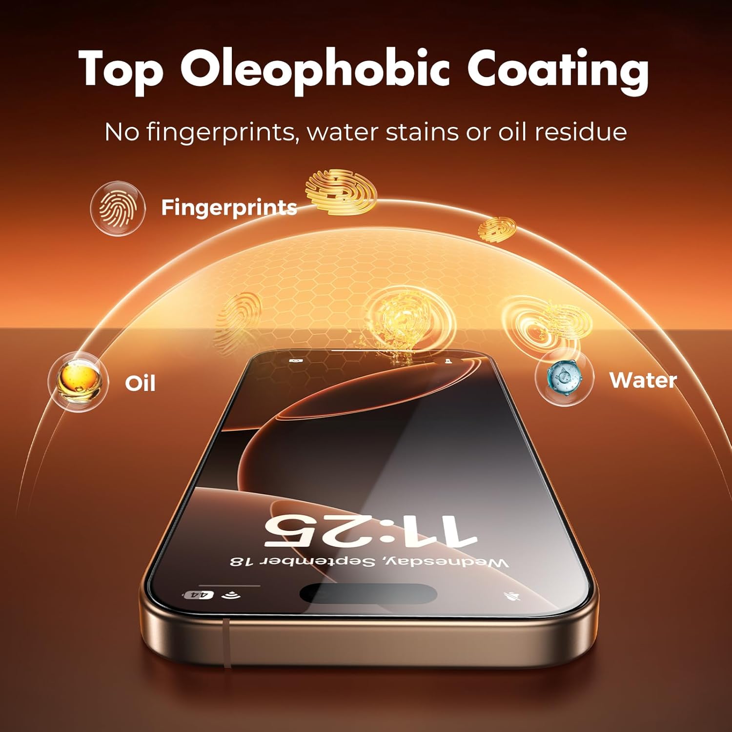 UNBREAKcable 3-Pack Screen Protector for iPhone 16 Pro, Double Shatterproof Tempered Glass [Easy Installation Frame] [9H Hardness] [99.99% HD Clear] [Case Friendly] for iPhone 6.3 inch