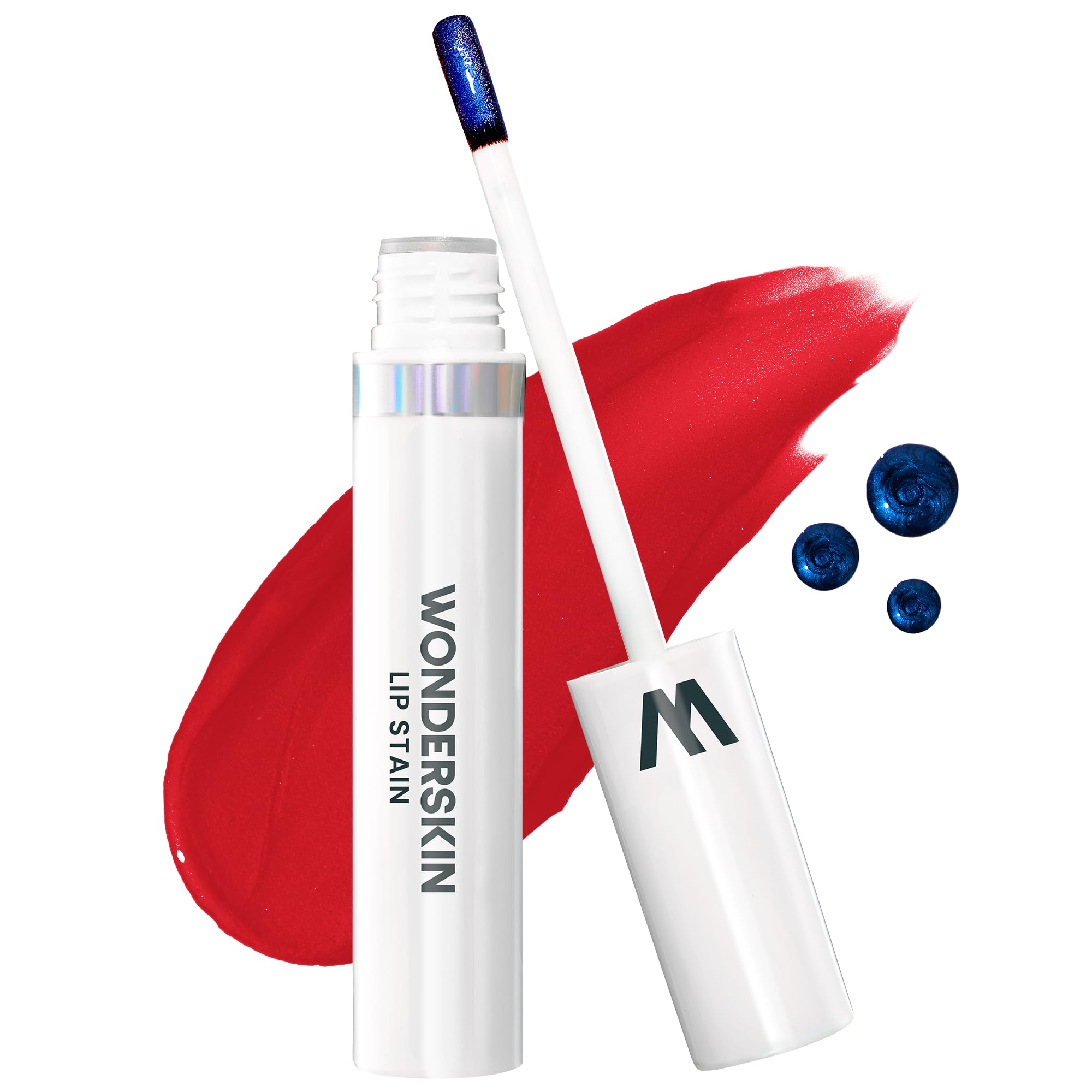Wonderskin Wonder Blading All Day Lip Stain Peel Off Masque - Long Lasting, Waterproof and Transfer Proof Nude Lip Tint, Matte Finish Peel Off Lip Stain (Whimsical Masque)