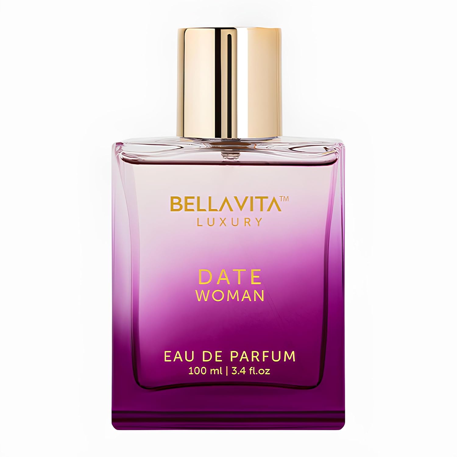 BellaVita Luxury Honey Oud Eau de Parfum (3.4 fl. oz.) | Patchouli, Vanilla, Bergamot, Floral & Spicy + Made with Clean & Vegan Essentials Oils + Cruelty Free | Long-Lasting Unisex Fragrance