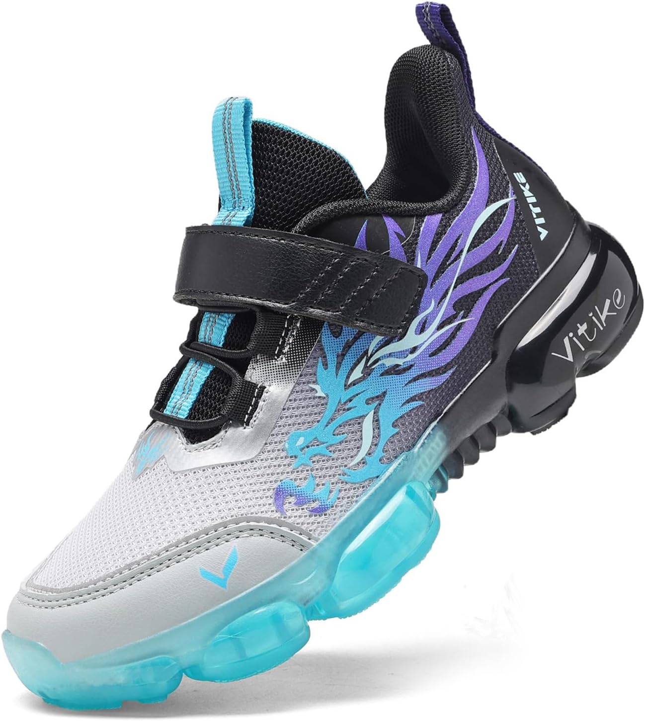 JMFCHI Kids Sneakers Boys Girls Tennis Running Shoes Outdoor Hiking Sneaker for Boys Athletic Breathable