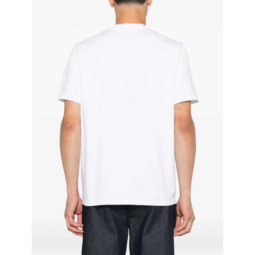Moncler White T-Shirts & Vests - T-Shirts Men