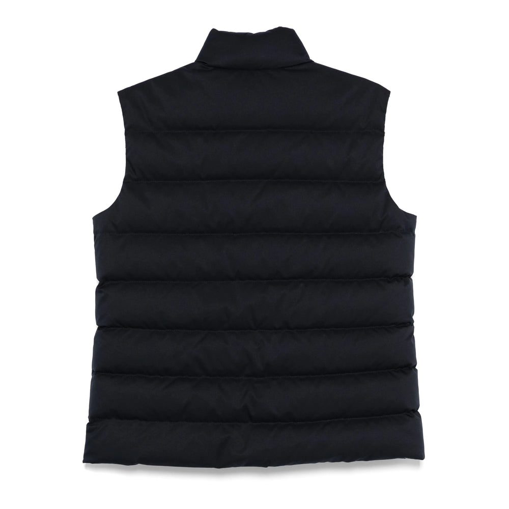 Moncler Blue Jackets - Waistcoat & Gilets Women