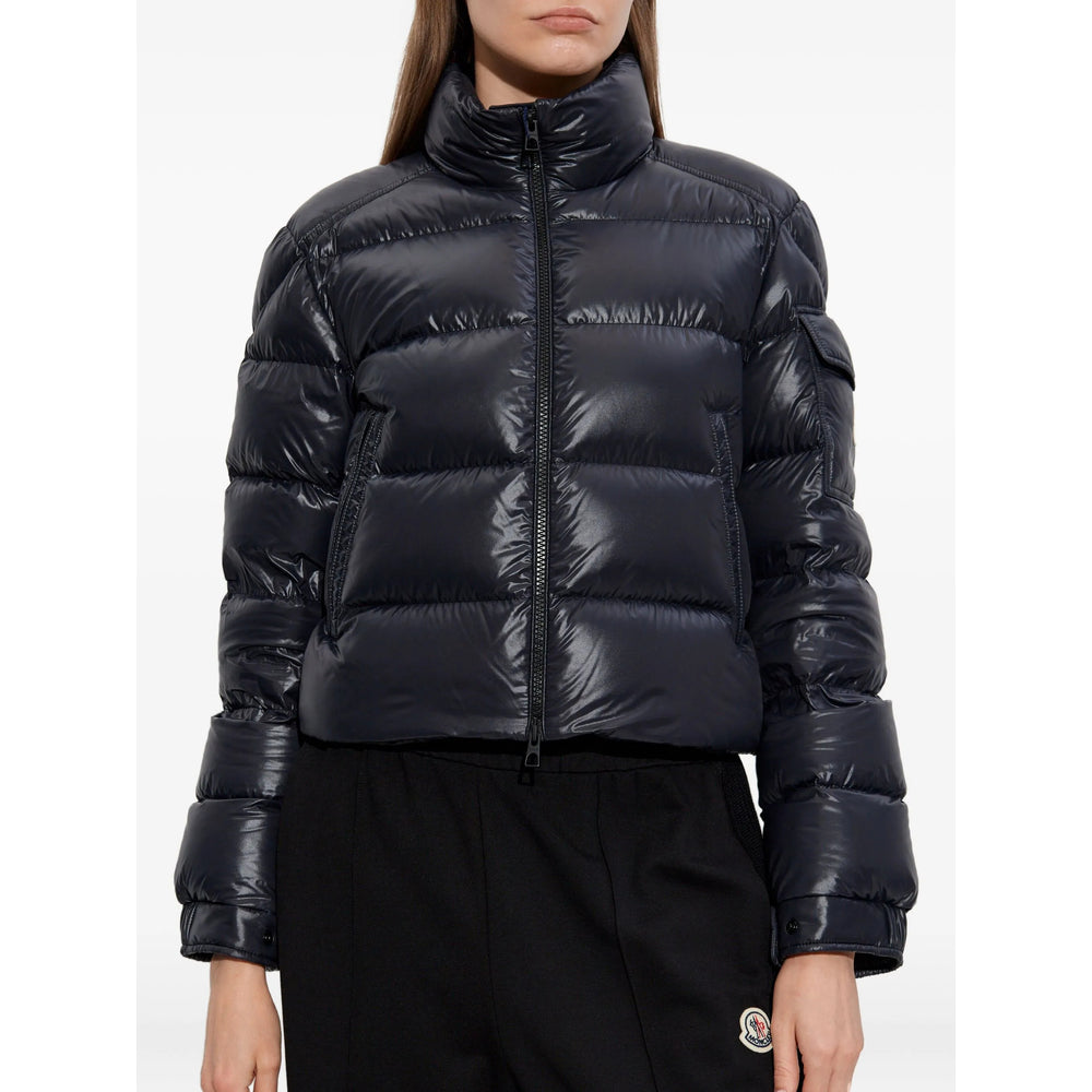 Moncler Black Jackets - Puffer Jackets Women