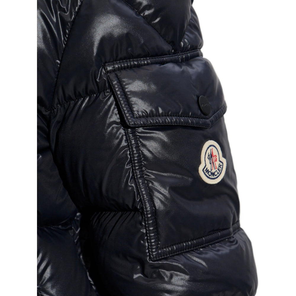Moncler Black Jackets - Puffer Jackets Women