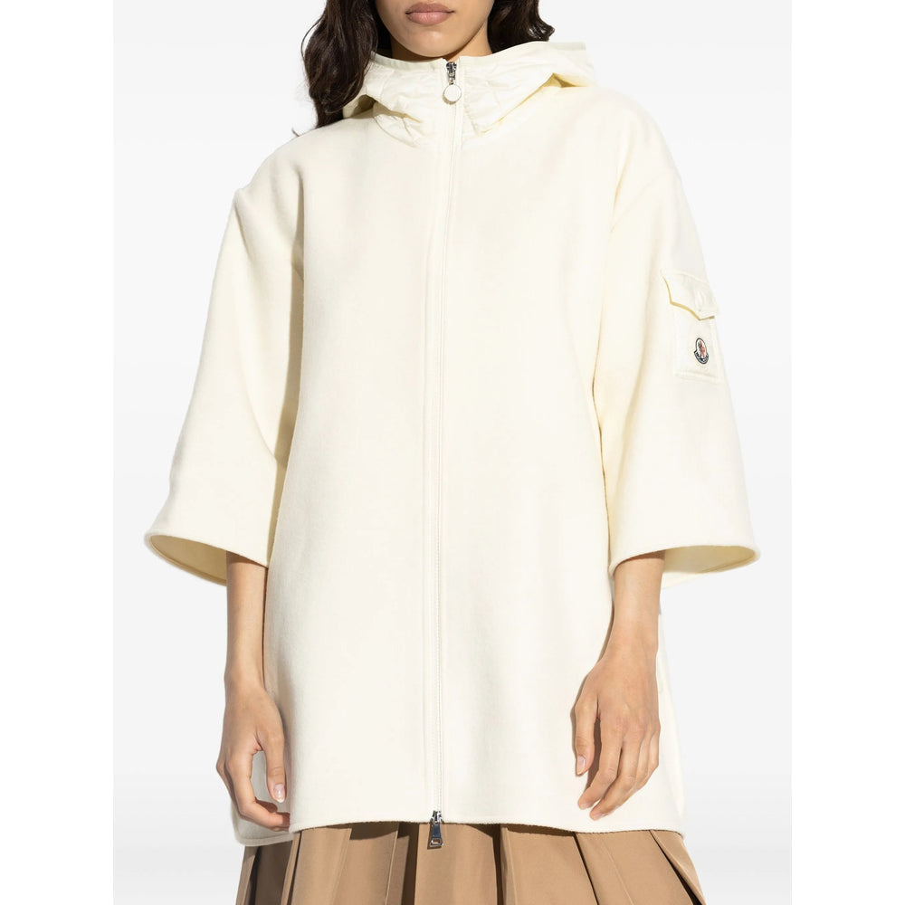 Moncler Neutrals Coats - Capes Women