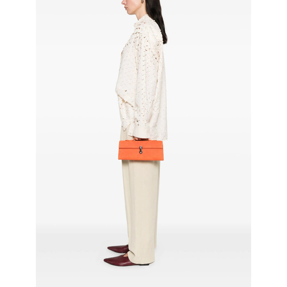 Savette Orange Tote Bags Women