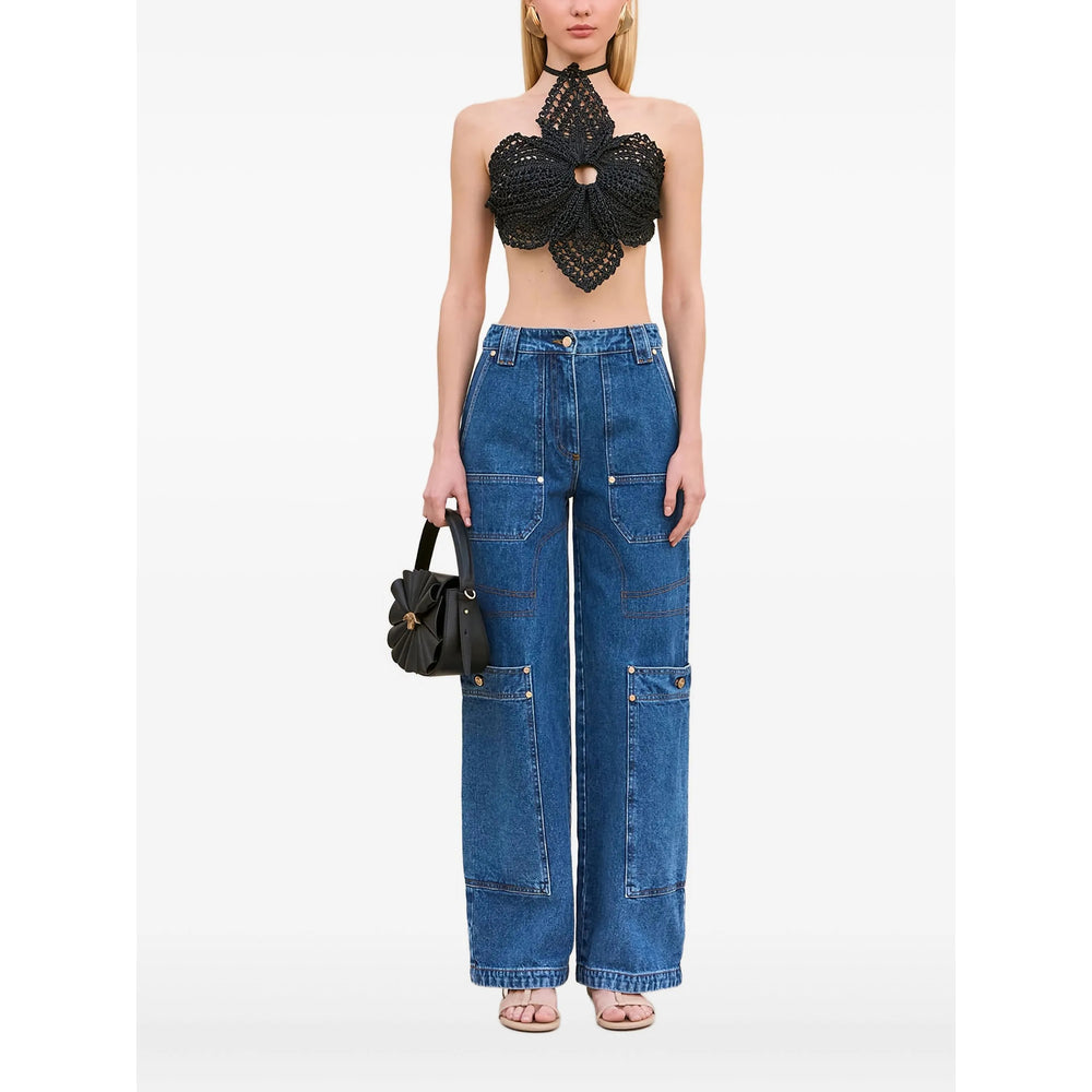 Cult Gaia Black Tops - Vests & Tank Tops Women