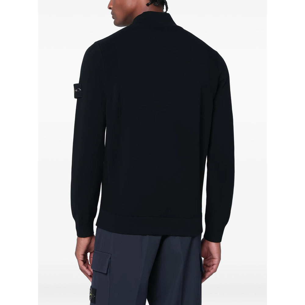 Stone Island Black Sweaters & Knitwear - Cardigans Men