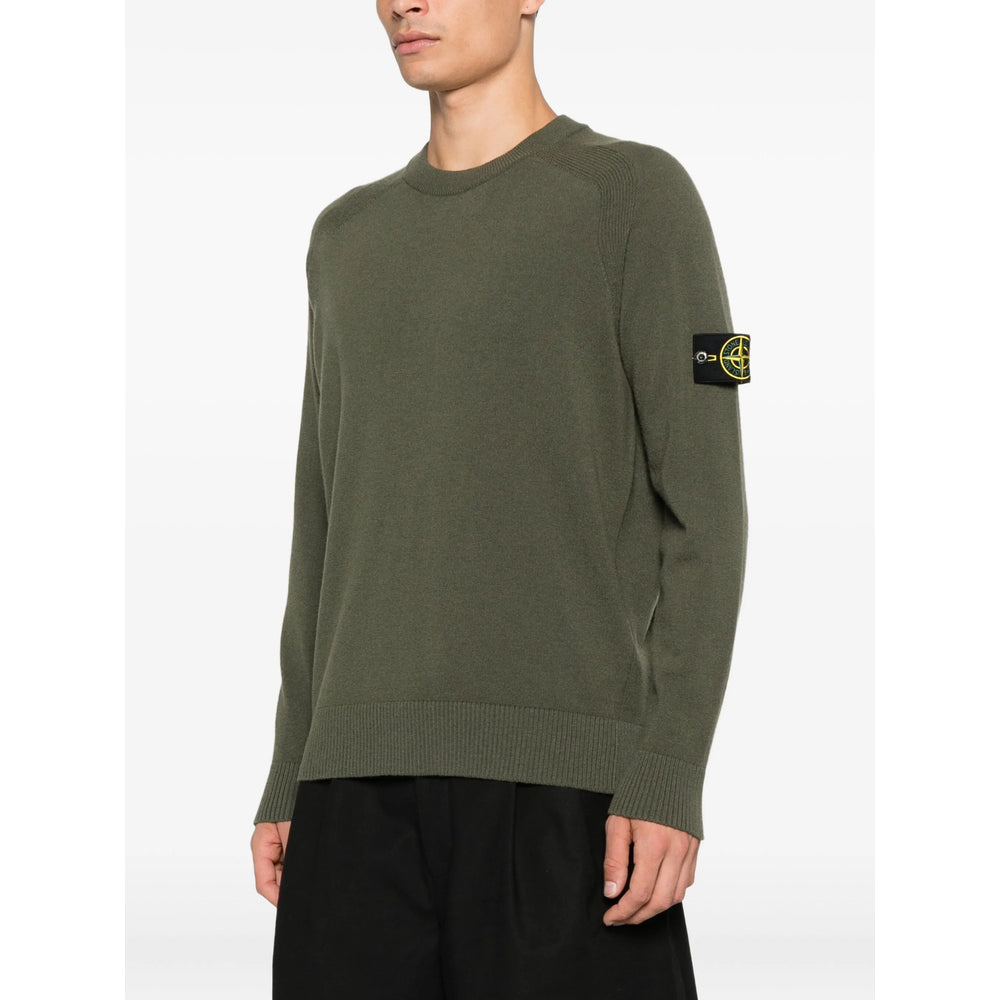 Stone Island Green Sweaters & Knitwear - Jumpers Men