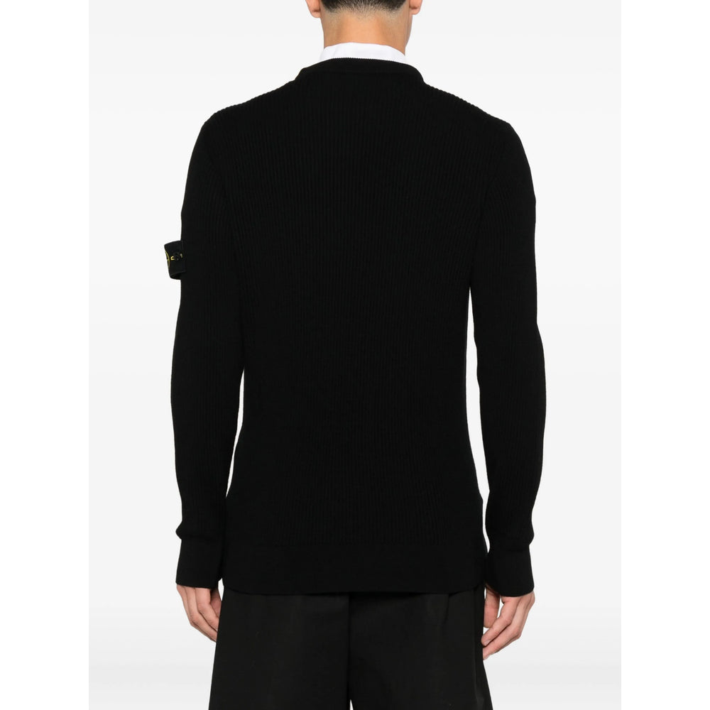 Stone Island Black Sweaters & Knitwear - Jumpers Men