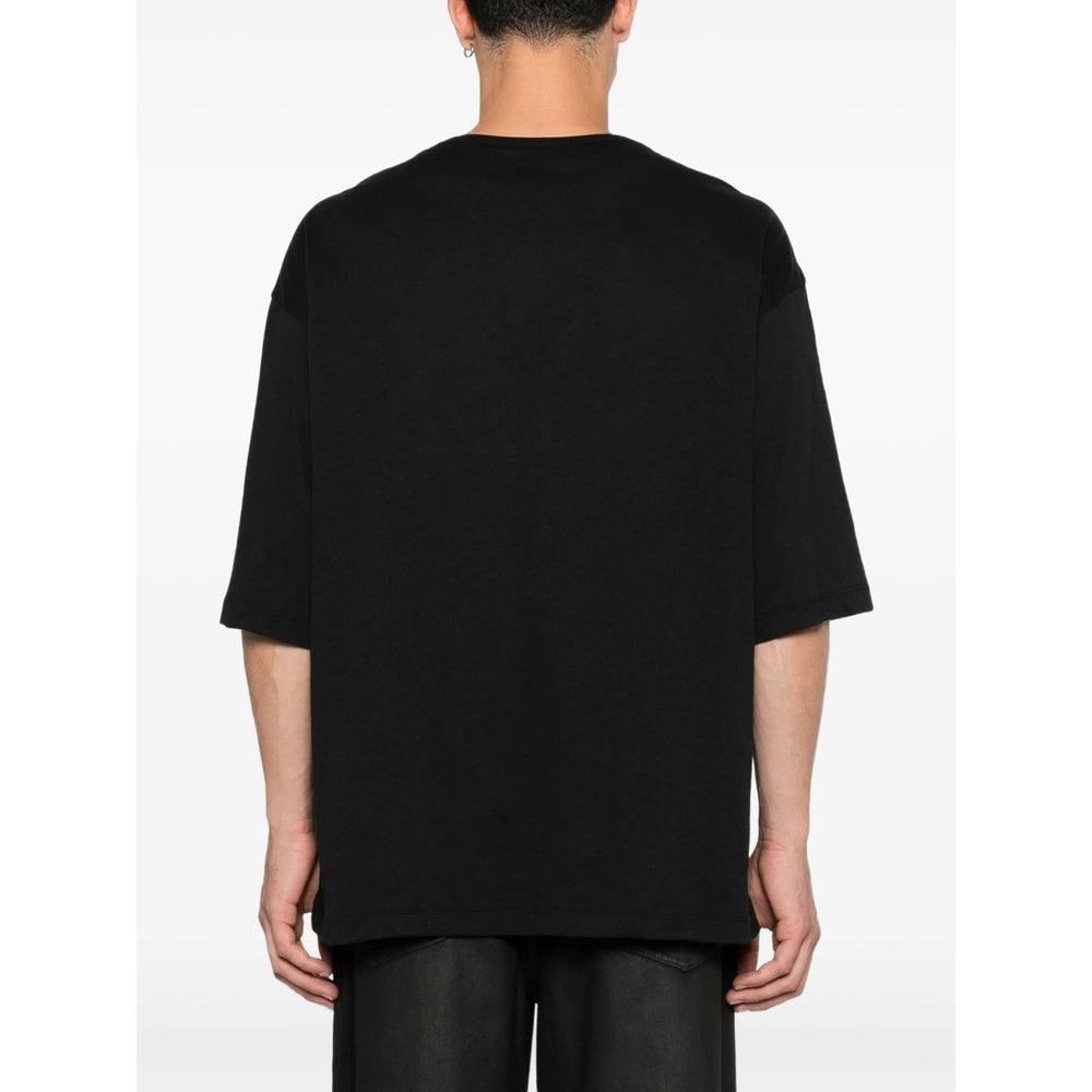 Ann Demeulemeester Black T-Shirts & Vests - T-Shirts Men