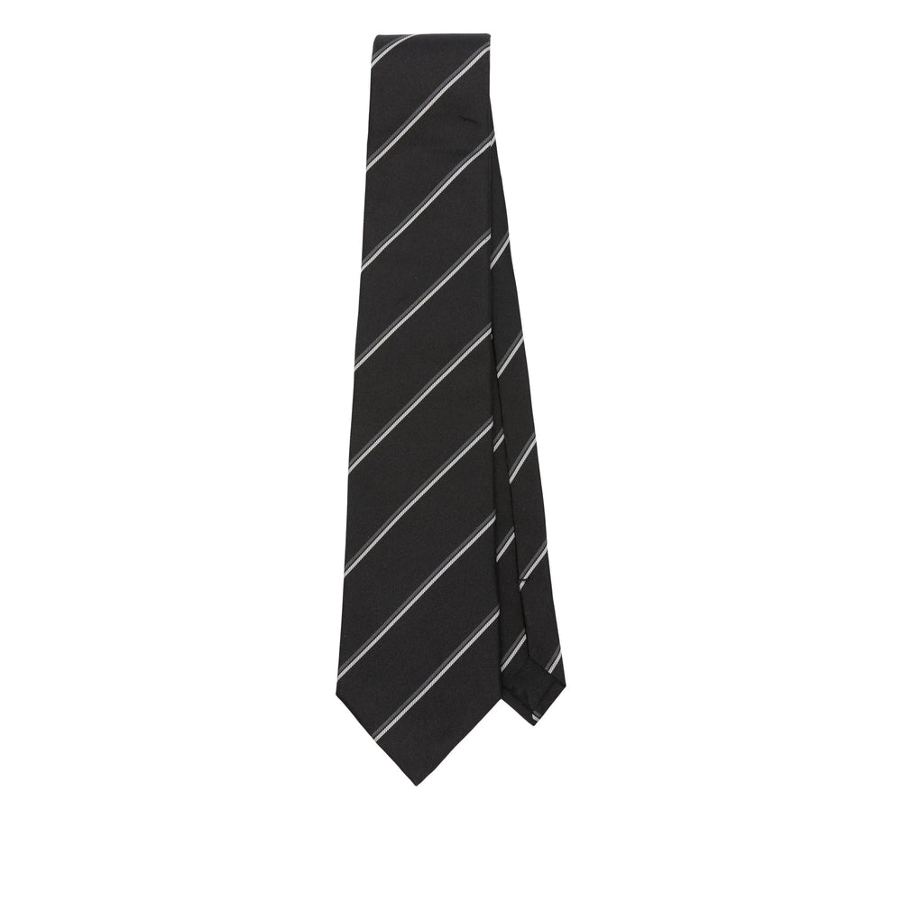 Saint Laurent Black Ties & Bow Ties Men