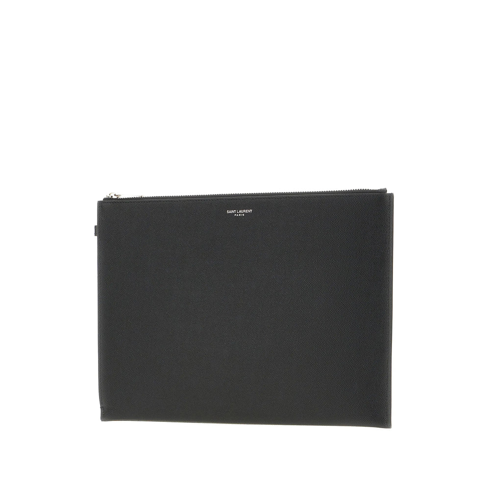 Saint Laurent Black Clutch Bags Men