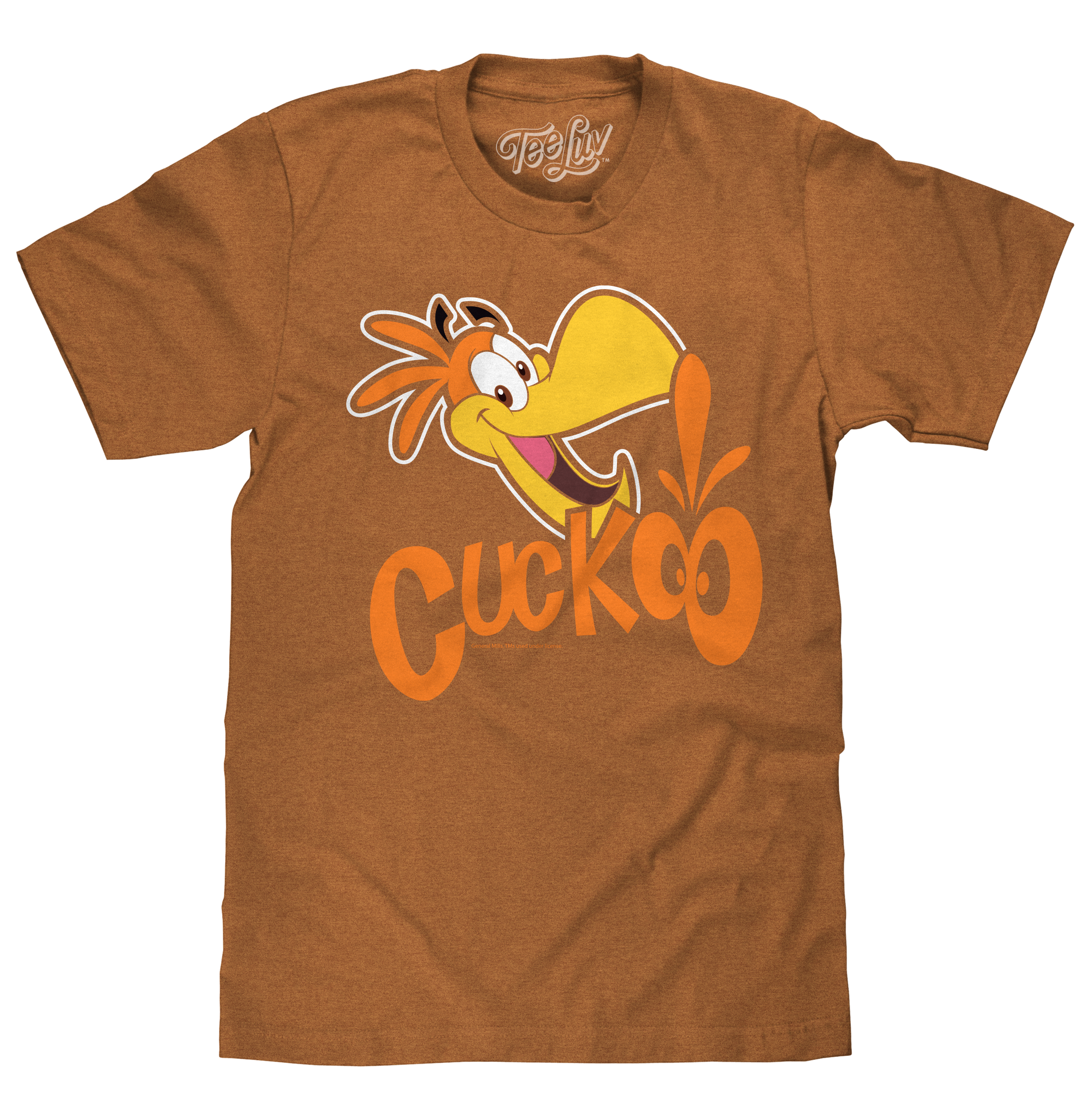 Sonny the Cuckoo Bird Cocoa Puffs Cereal T-Shirt - Brown Sugar