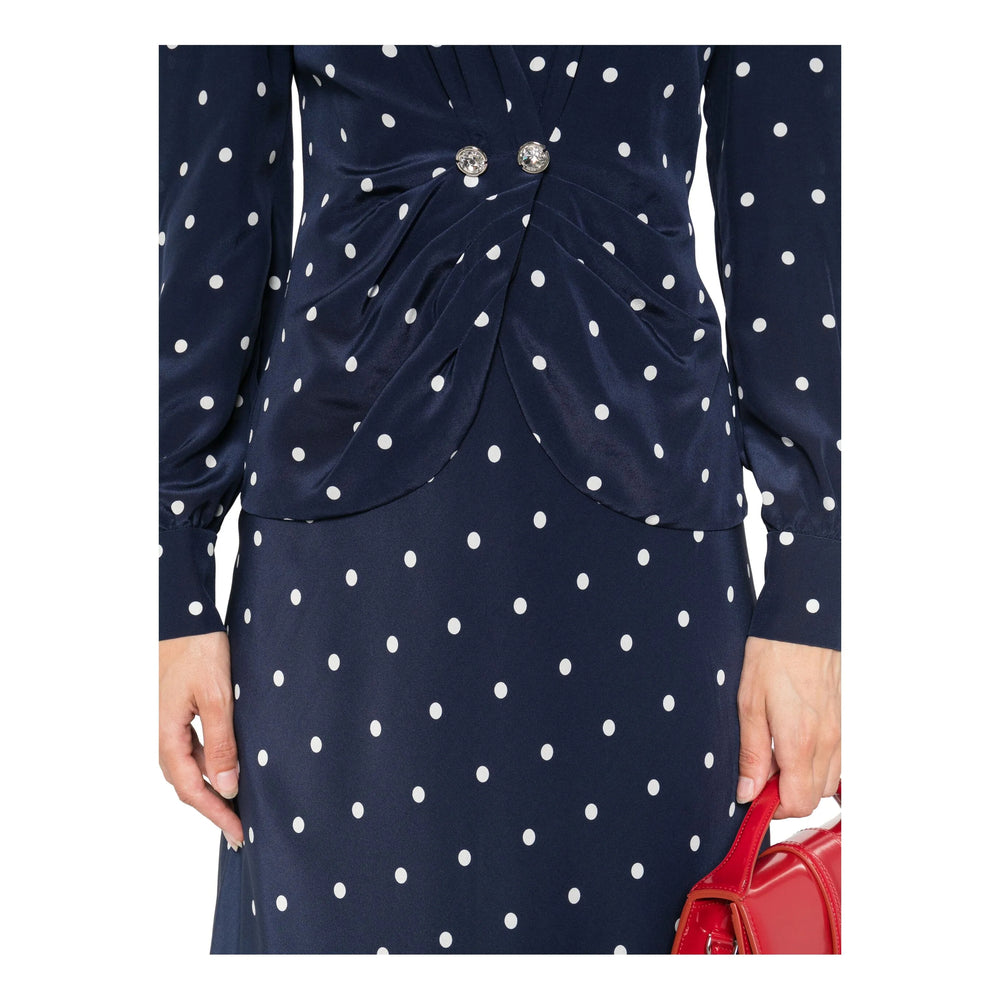 Alessandra Rich Blue Dresses - Day Dresses Women