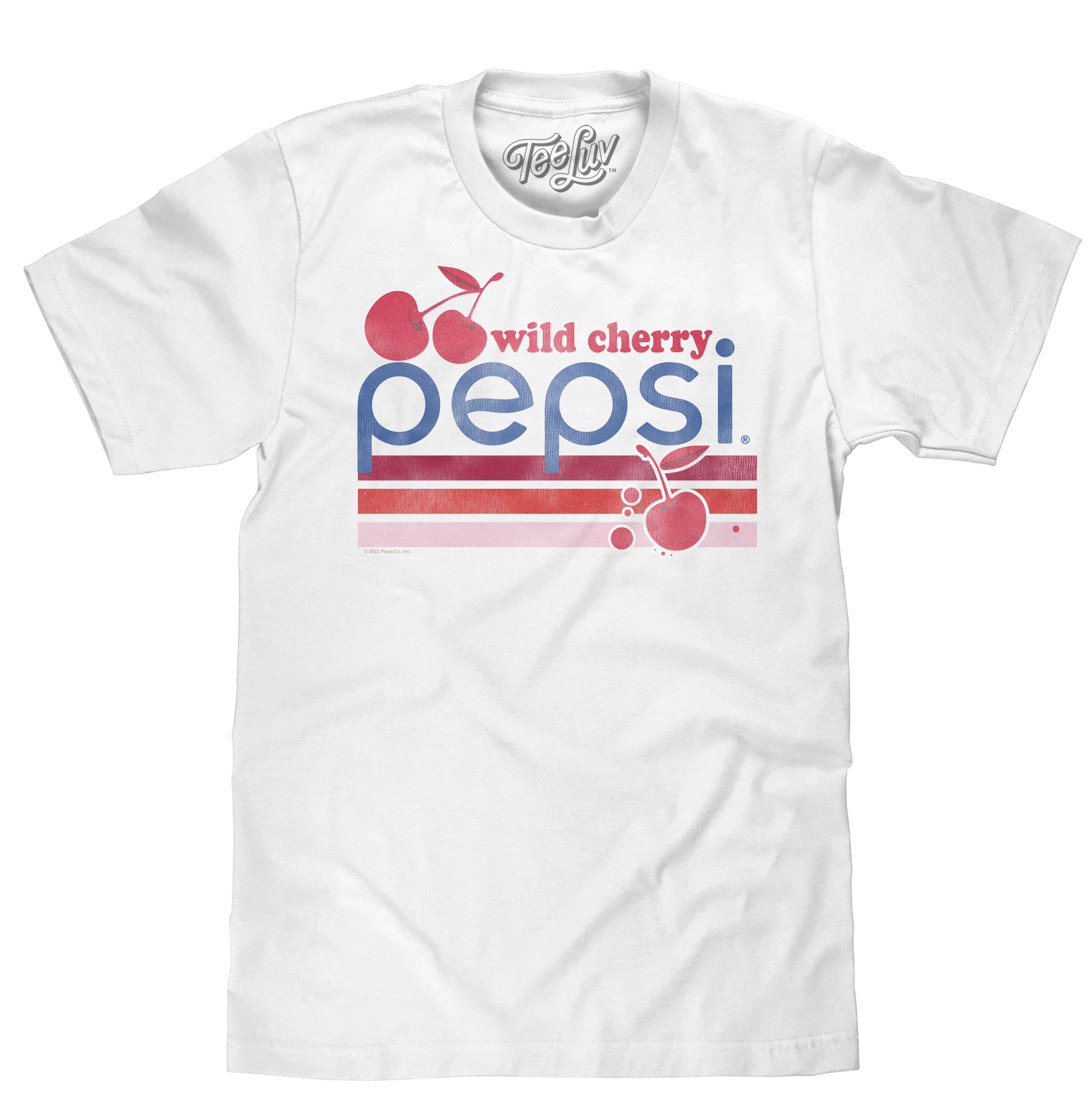Vintage Wild Cherry Pepsi Logo T-Shirt - White
