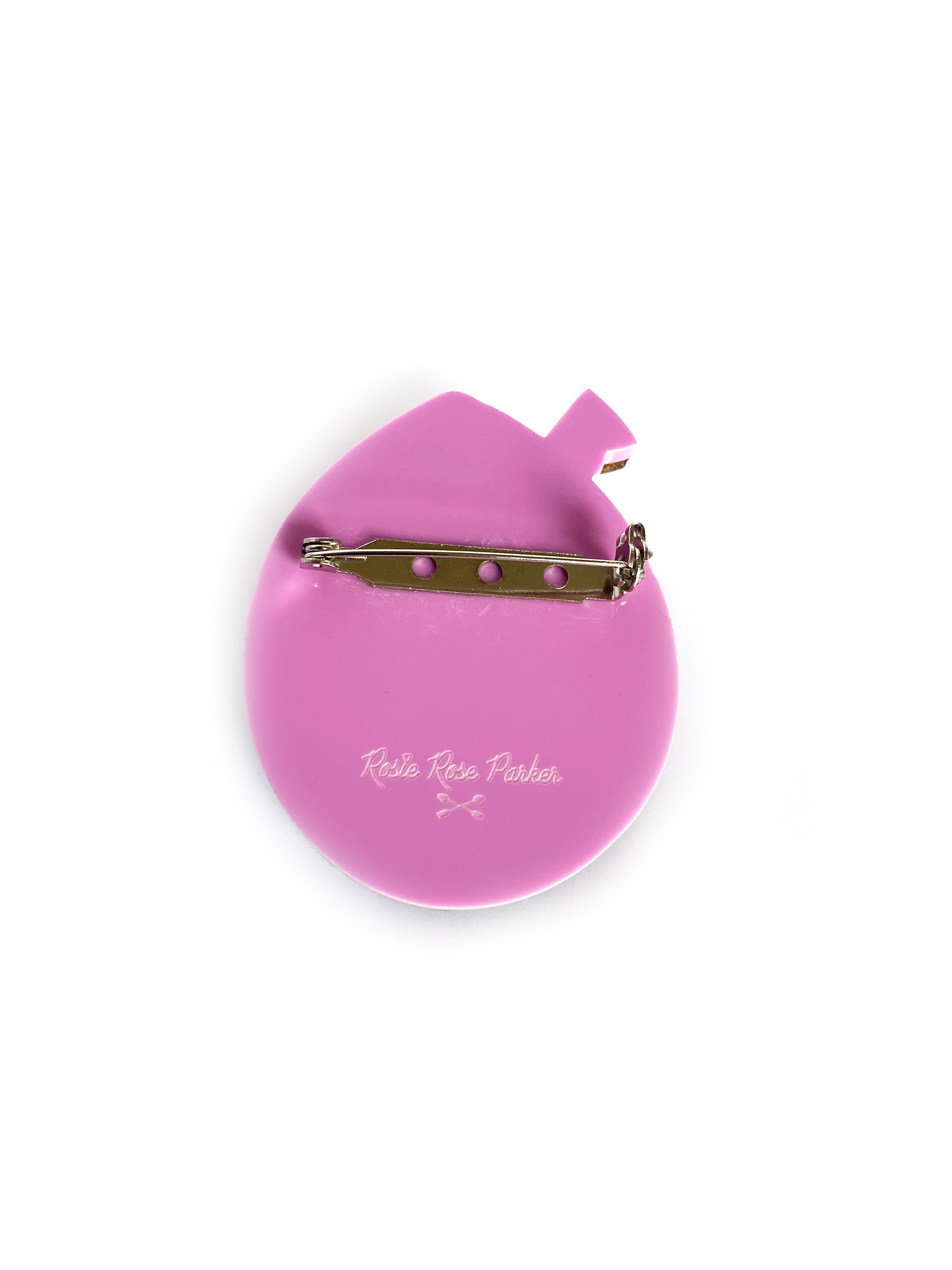 Bobby and his Egg House Brooch by Rosie Rose Parker