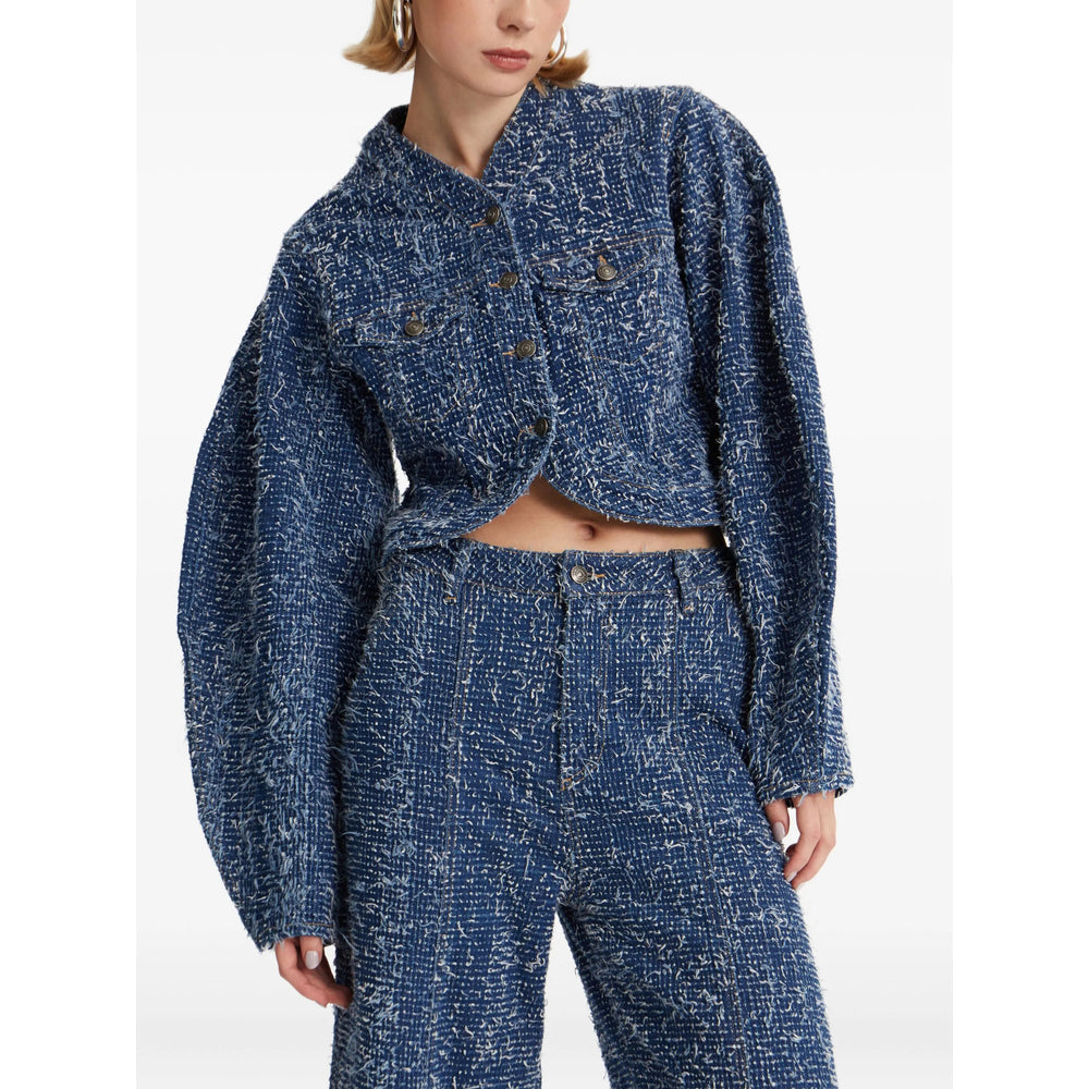 Rotate Blue Jackets - Cropped Jackets Women