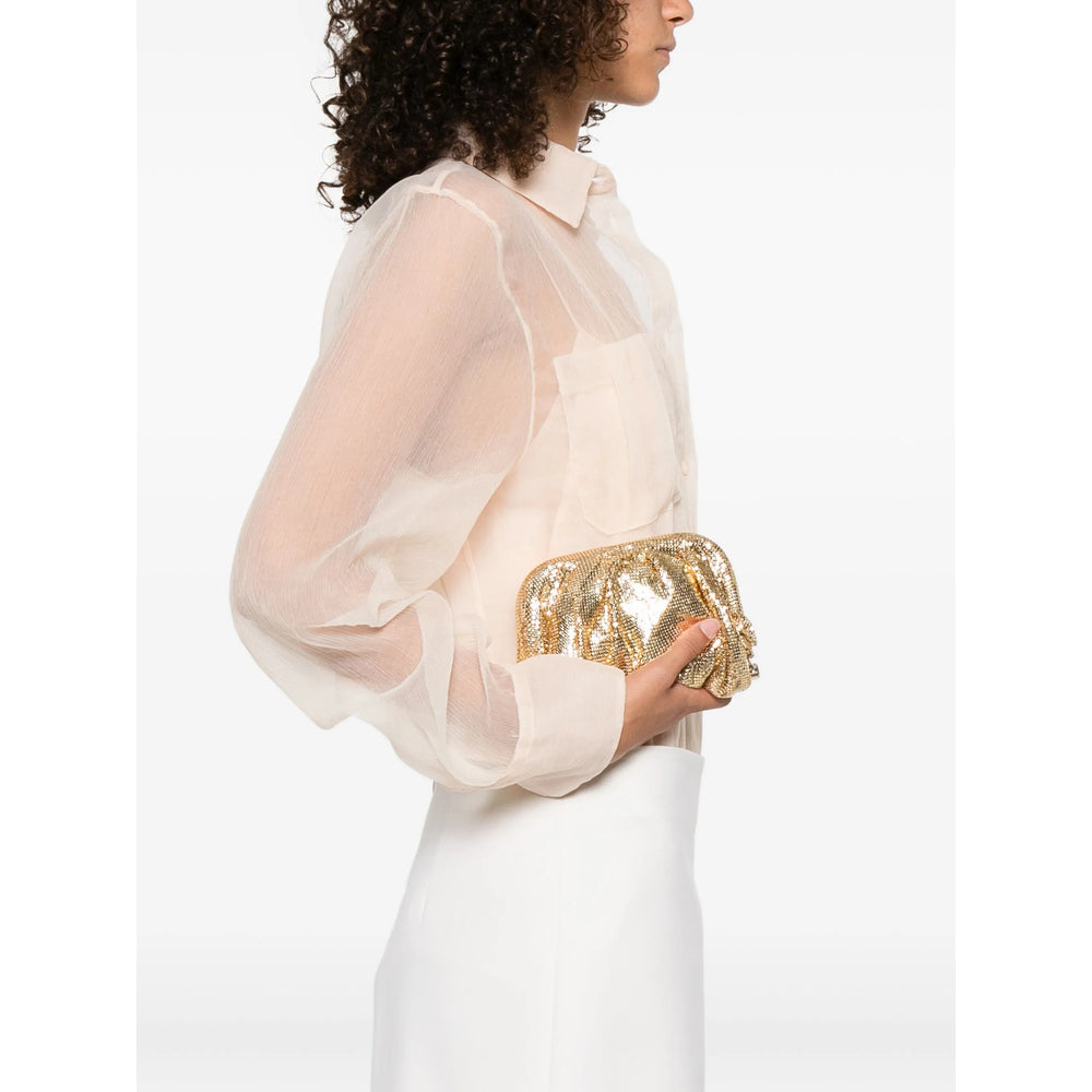 Benedetta Bruzziches Gold Clutch Bags Women