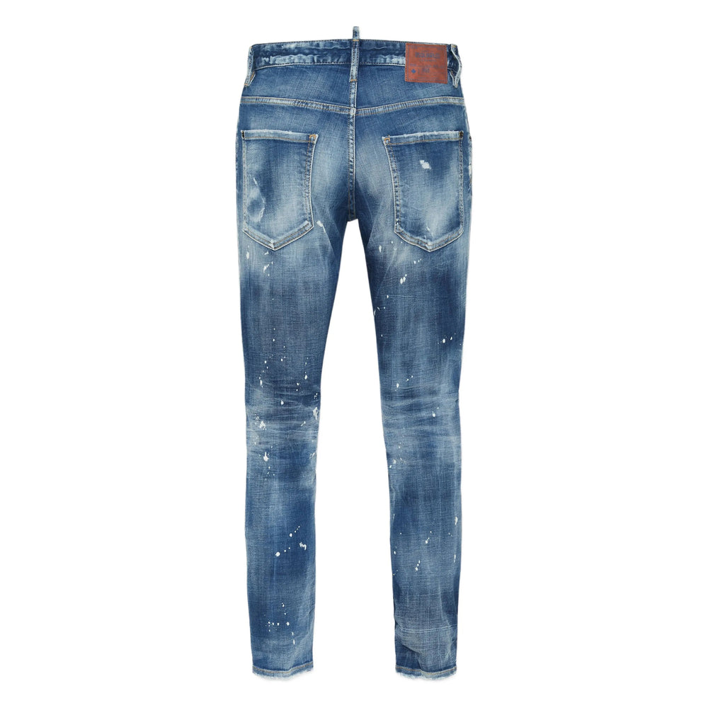 Dsquared2 Blue Denim - Regular & Straight-Leg Jeans Men