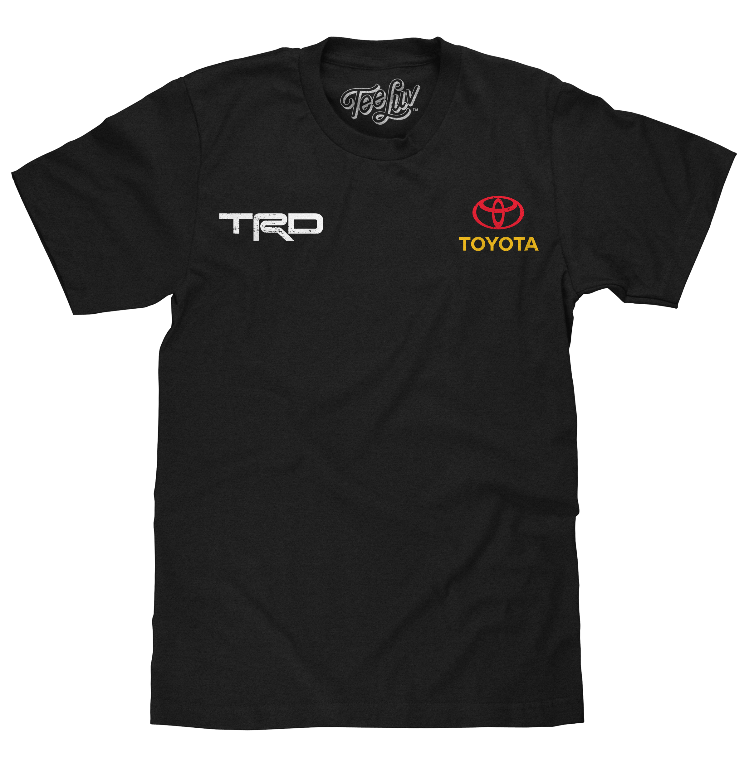 Toyota Racing Development TRD Front and Back Print T-Shirt - Black