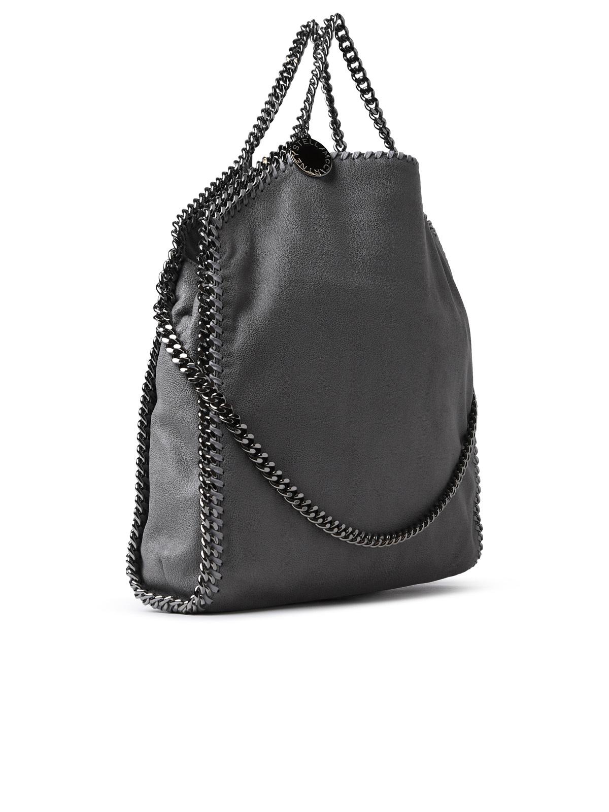 Stella Mccartney Grey Polyester 3 Chain Falabella Bag Women