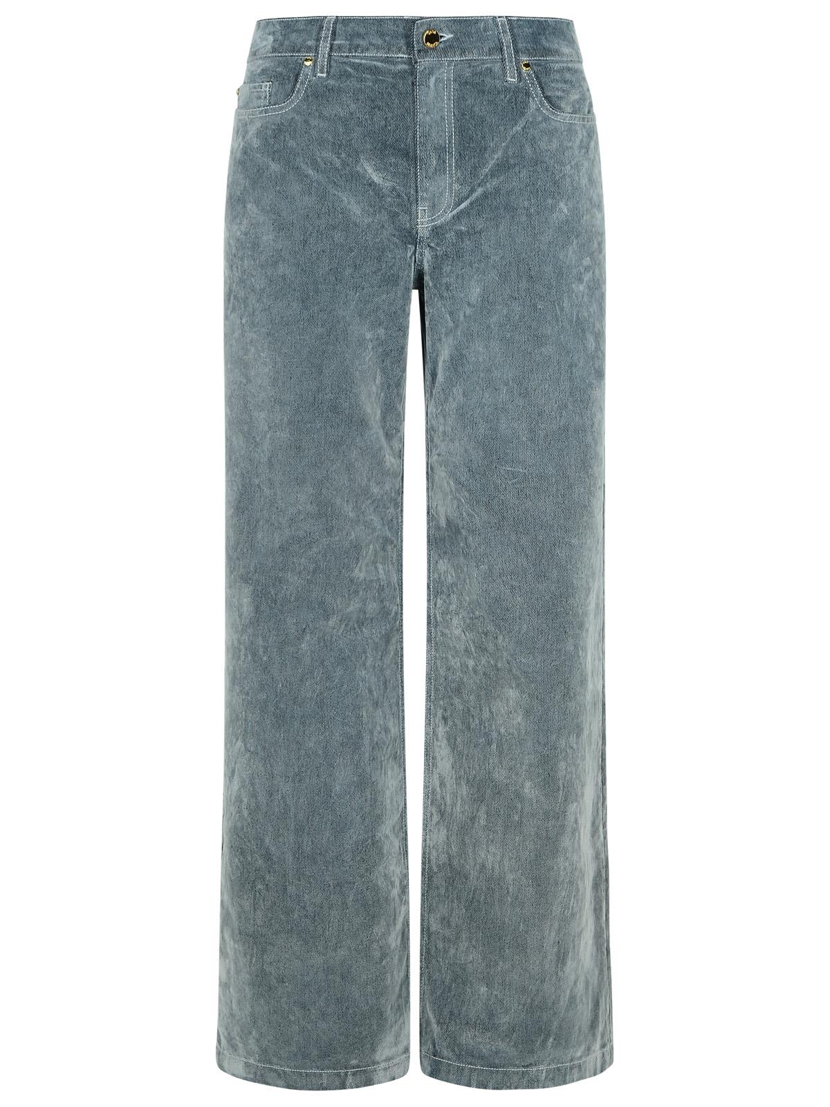 Casablanca Light Blue Cotton Blend Jeans Women