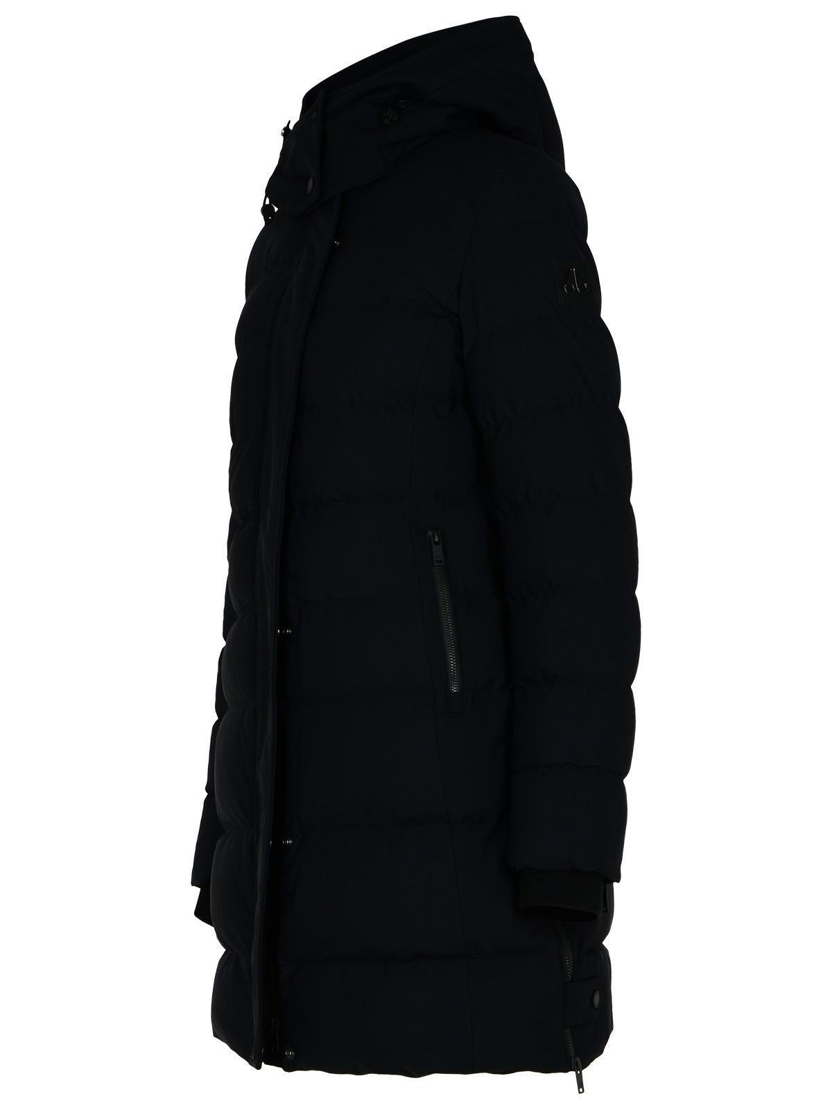 Moose Knuckles 'Watershed 3' Black Nylon Parka Women