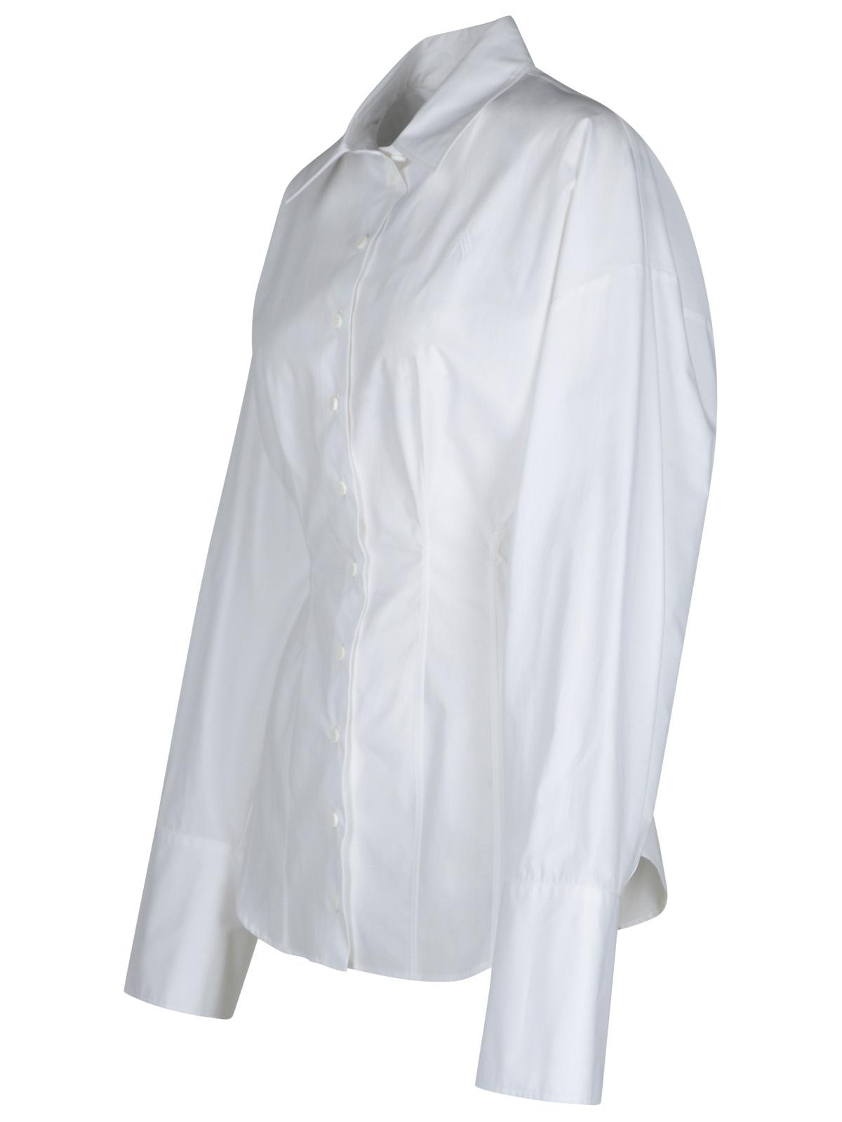The Attico White Cotton Shirt Women