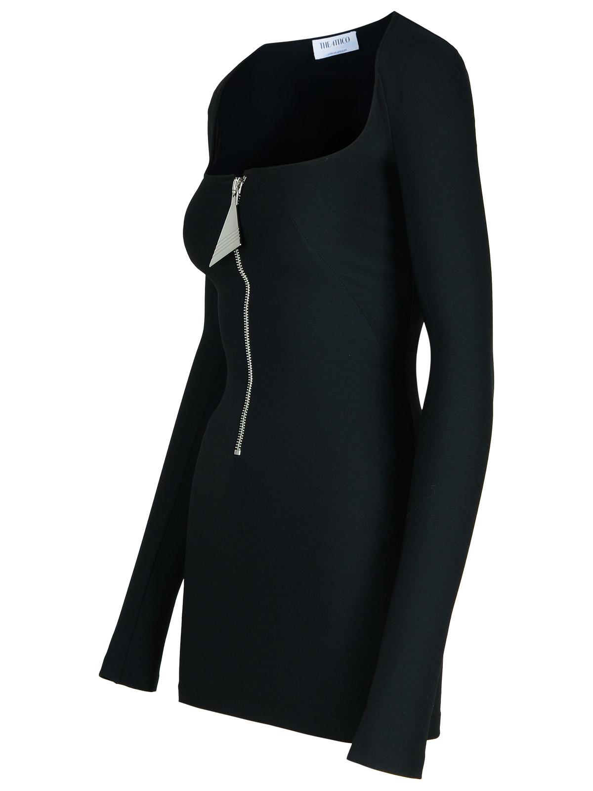 The Attico Black Polyester Blend Dress Women