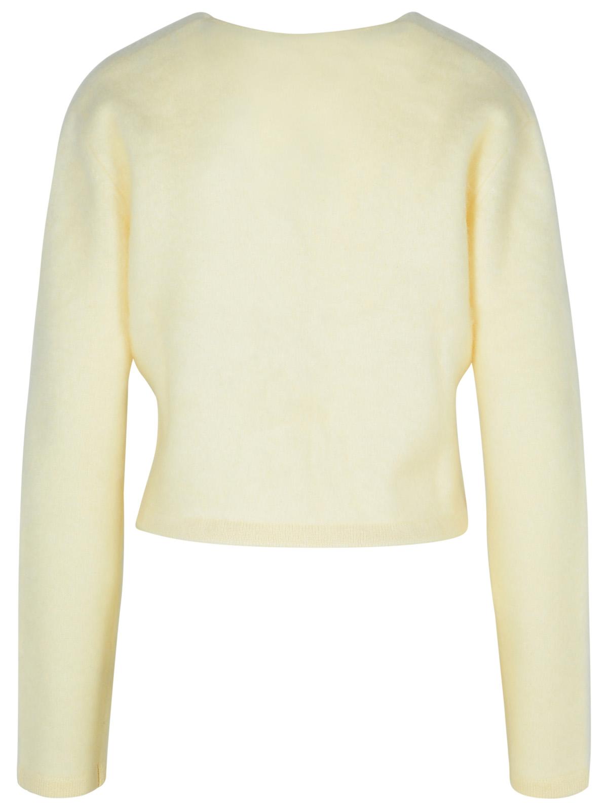 Lisa Yang 'Filippa' Cream Cashmere Cardigan Women