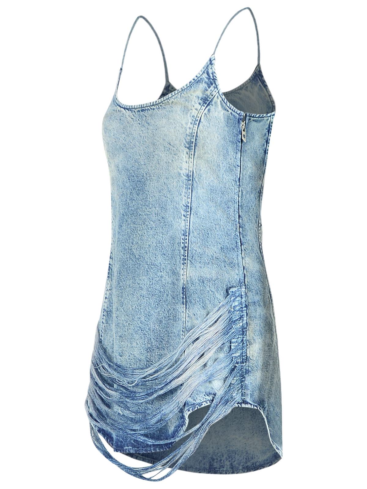 Diesel 'Dra' Light Blue Denim Dress Women
