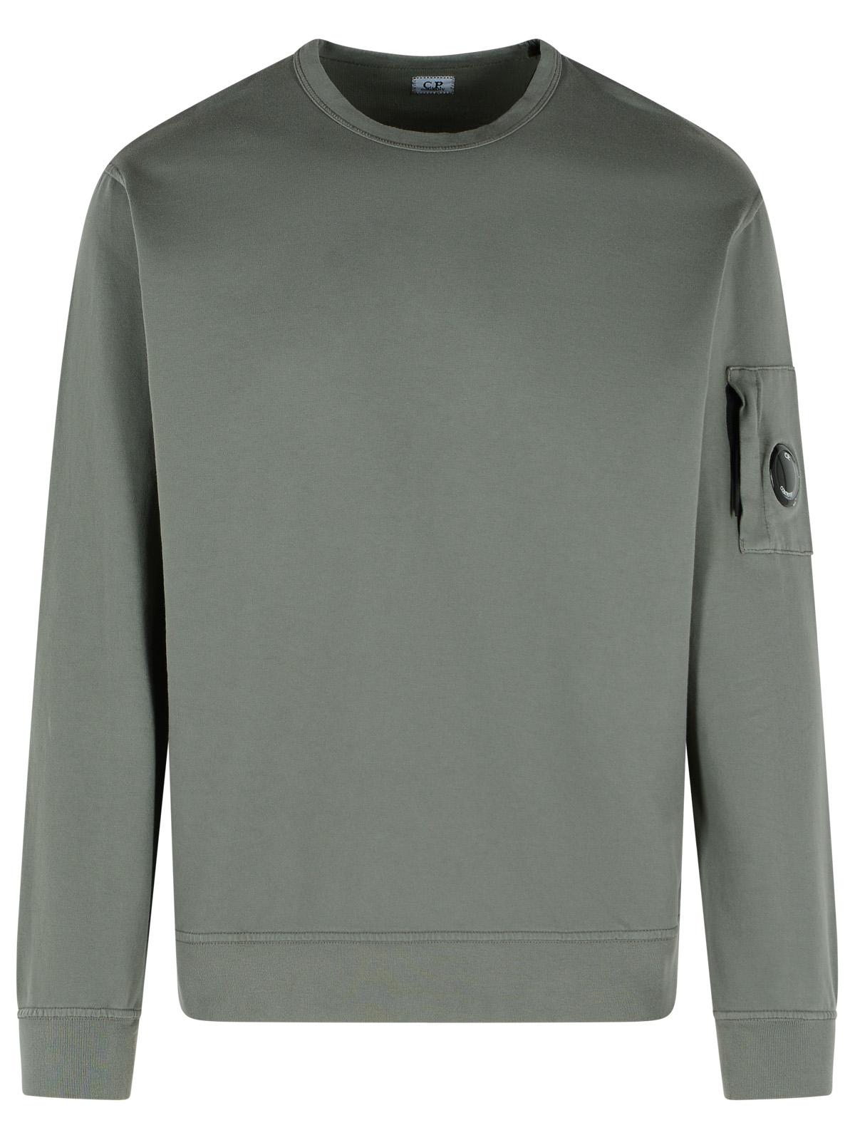 C.P. Company Gray Cotton Sweatshirt Men