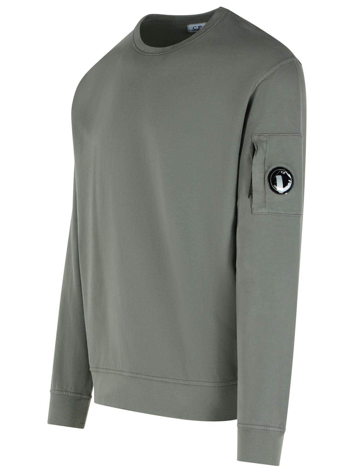 C.P. Company Gray Cotton Sweatshirt Men