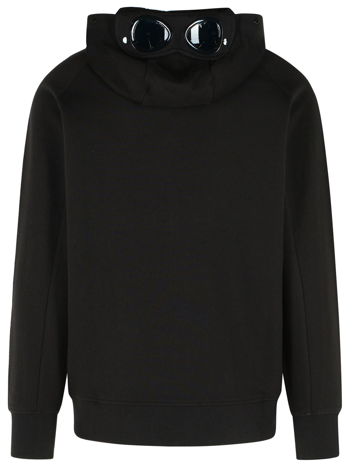 C.P. Company Black Cotton Sweatshirt Men