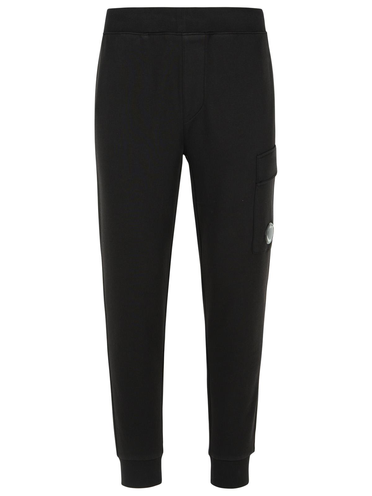 C.P. Company 'Jogger' Black Cotton Pants Men