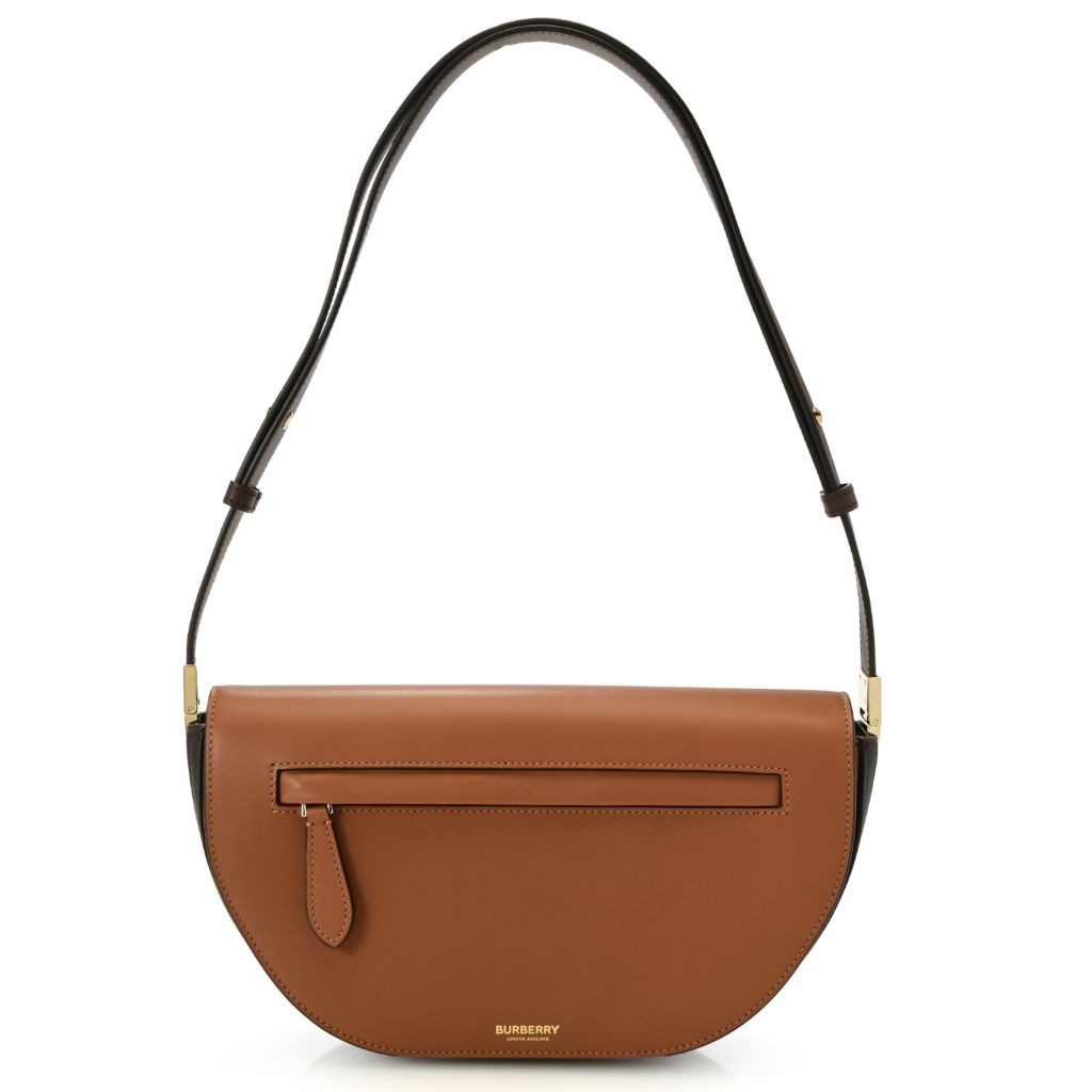 Burberry Olympia Small Leather Shoulder Bag by Steals