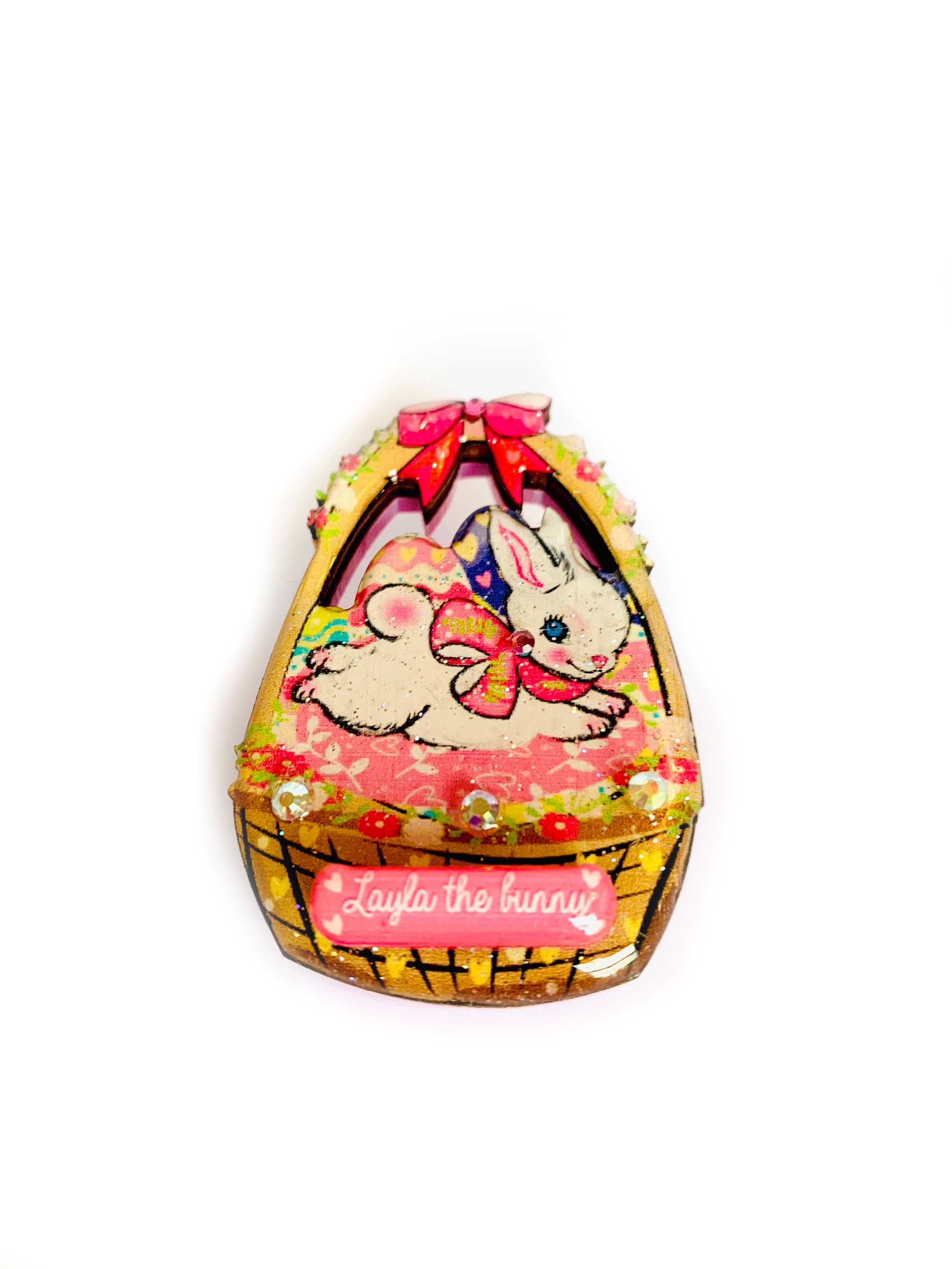 Layla's Easter Basket Brooch