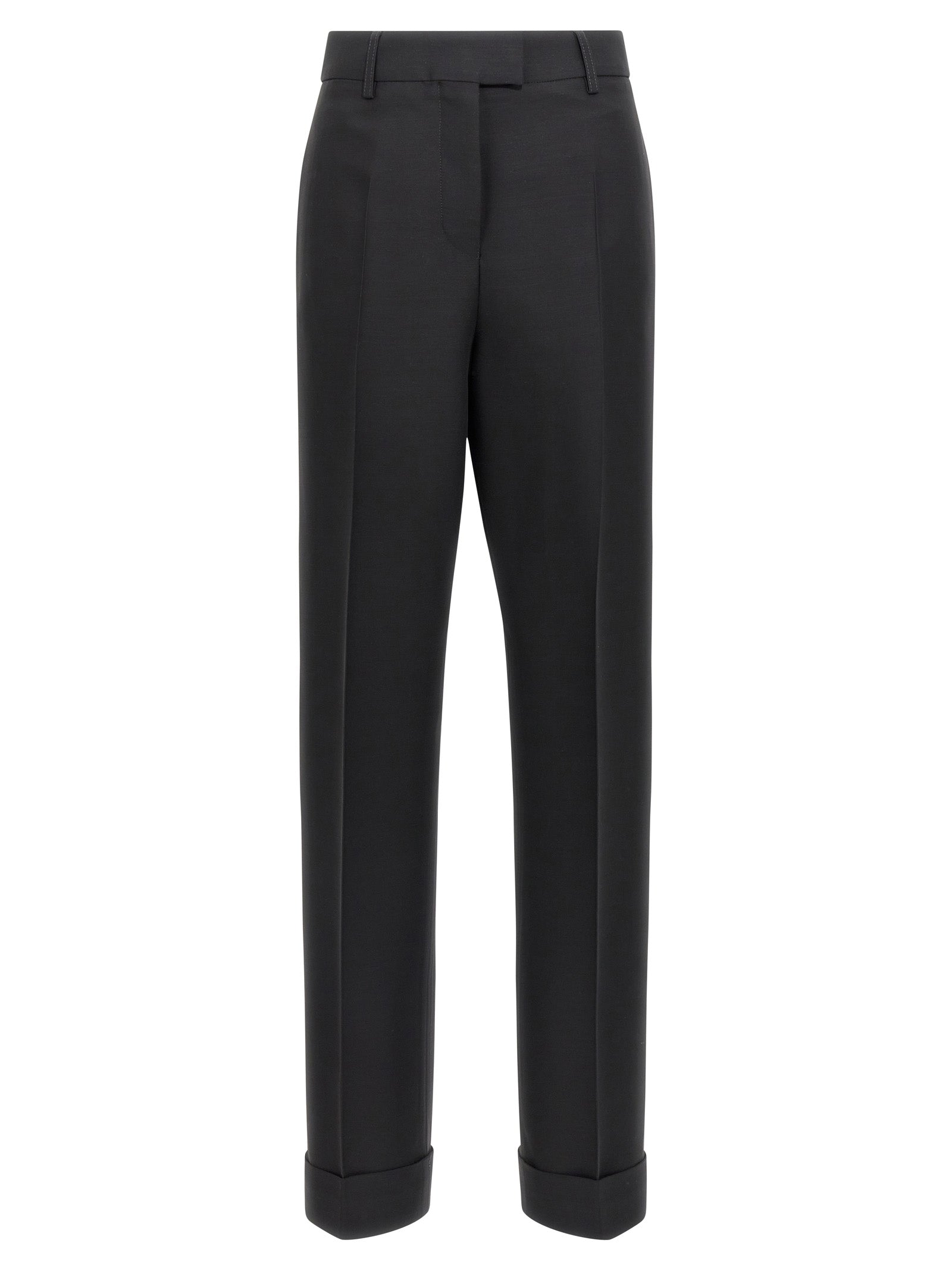 Ferragamo Women Stretched Pleated Trousers