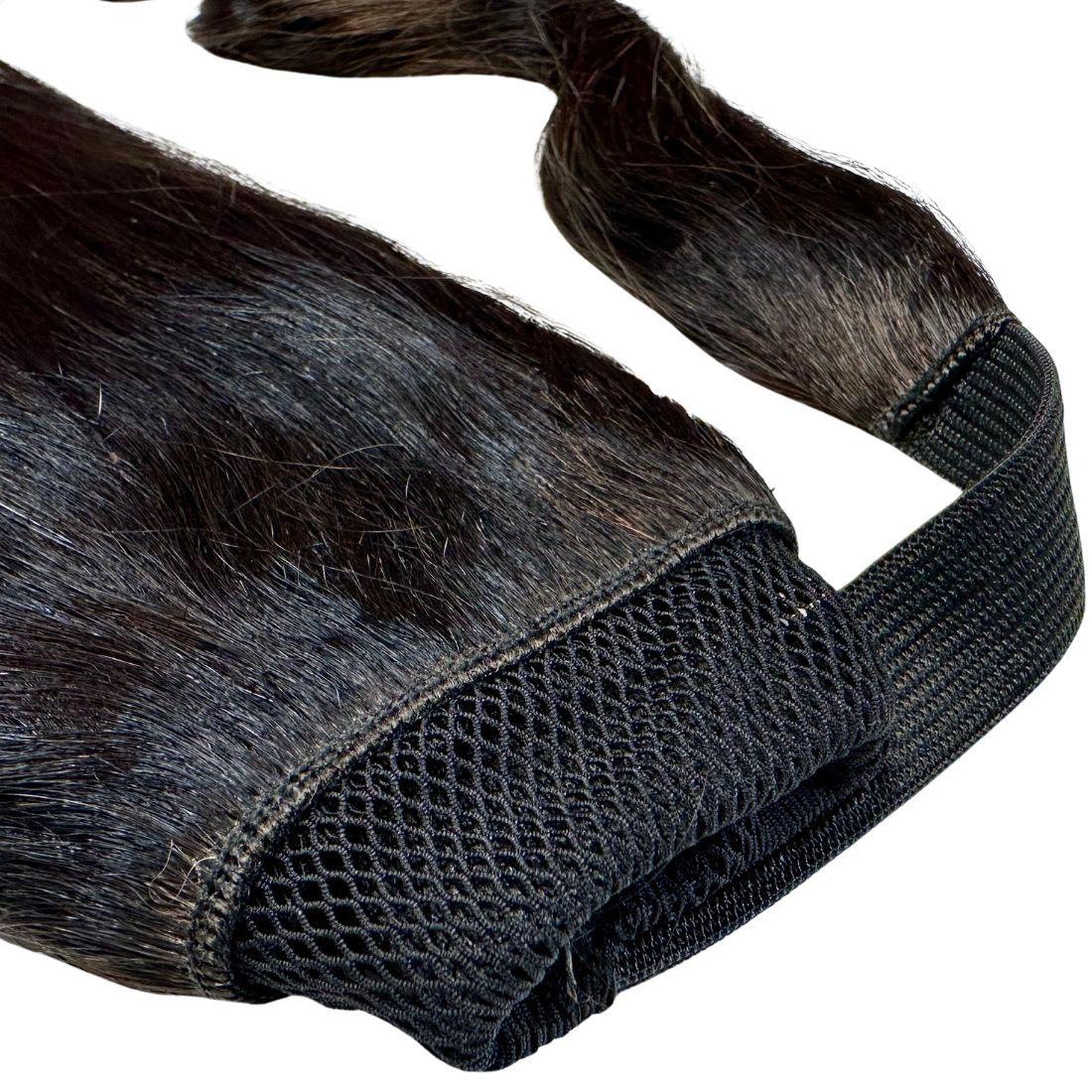 Natural Black 100% Human Hair Ponytail Extension