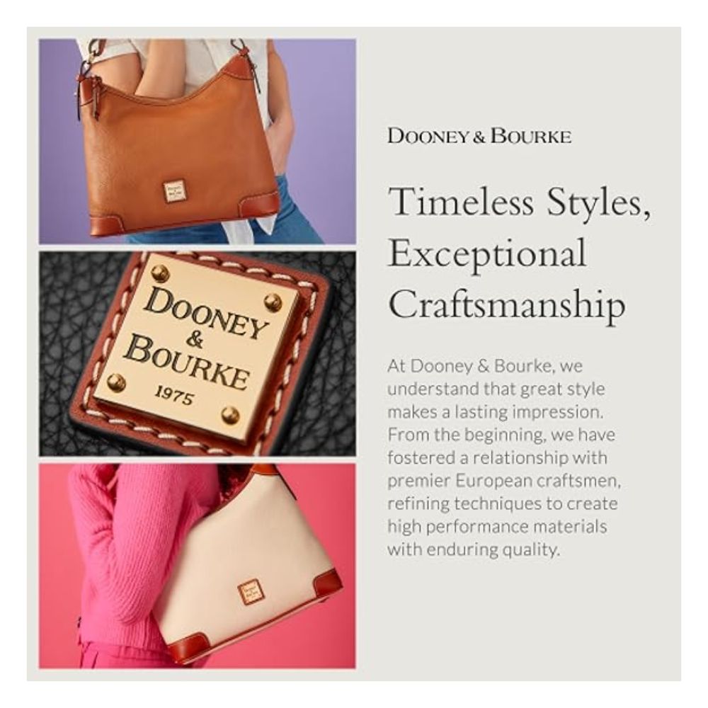 Dooney & Bourke Handbag, Pebble Grain Zip Zip Satchel by Steals