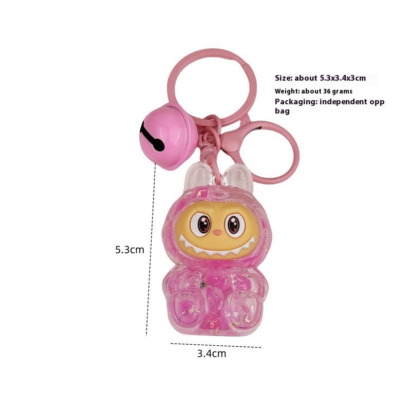 7DAY'S Trendy mini Labubu Creative Keychain