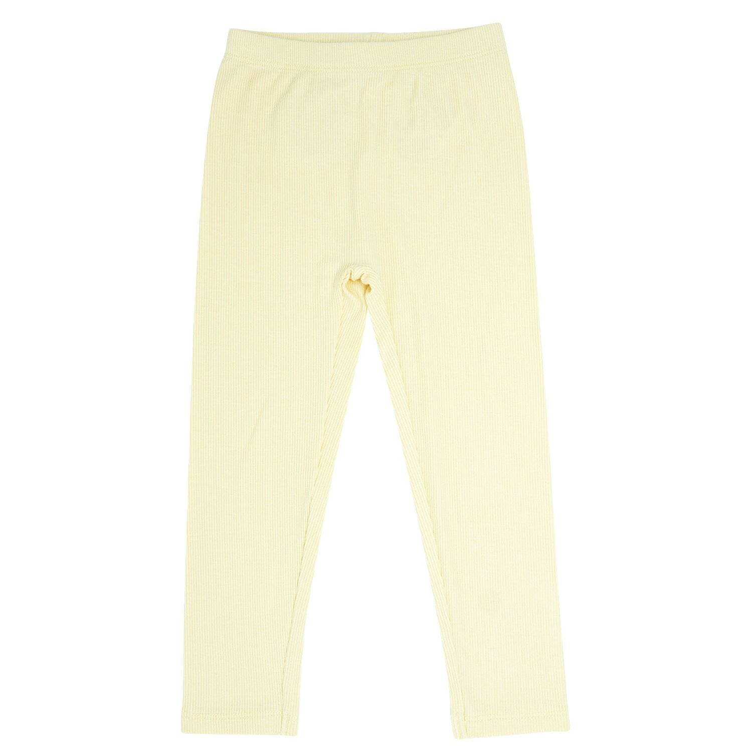 Leggings - Bleached Sand Ribbed