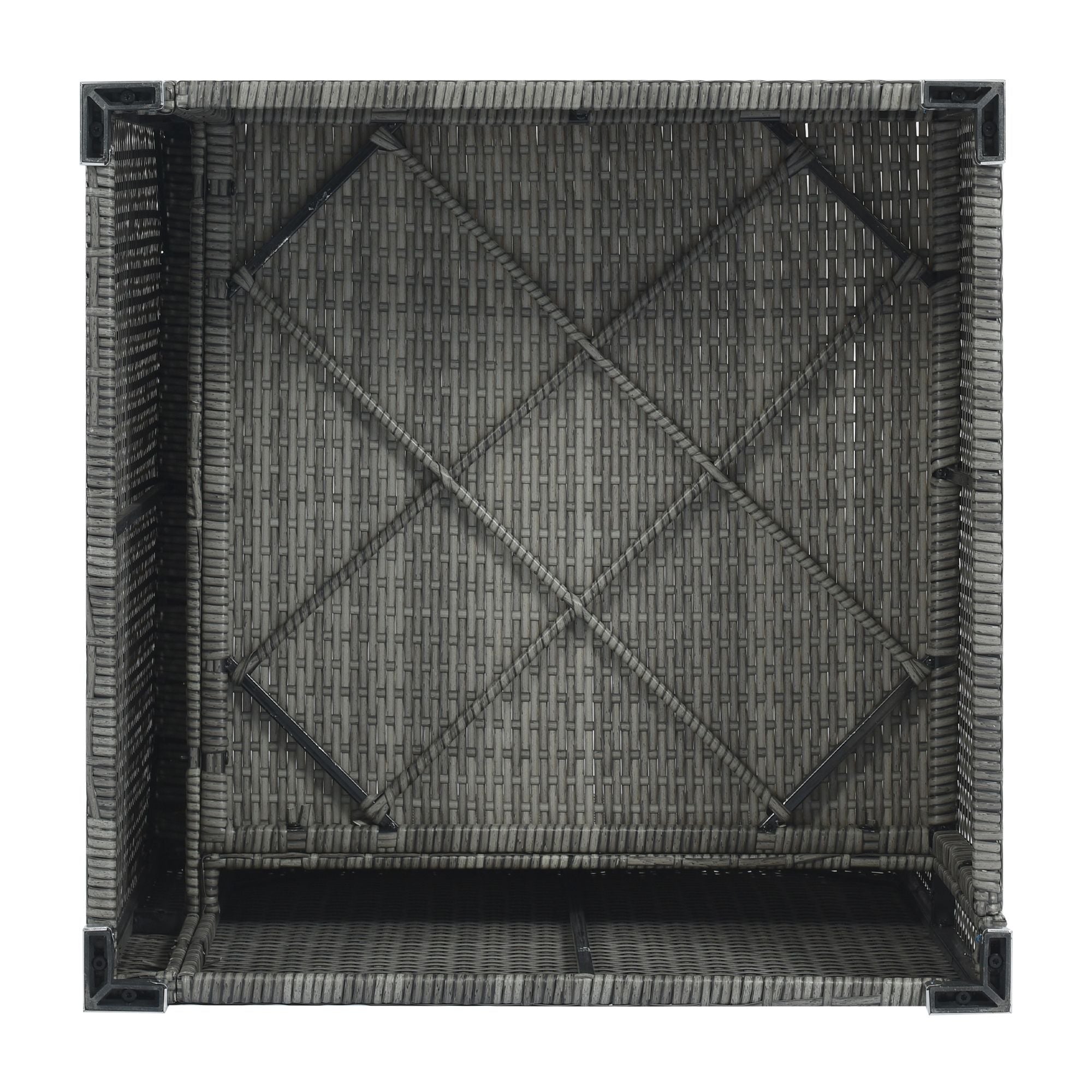 8-Pieces Outdoor Patio Furniture Sets;  Garden Conversation Wicker Sofa Set;  Single Sofa Combinable