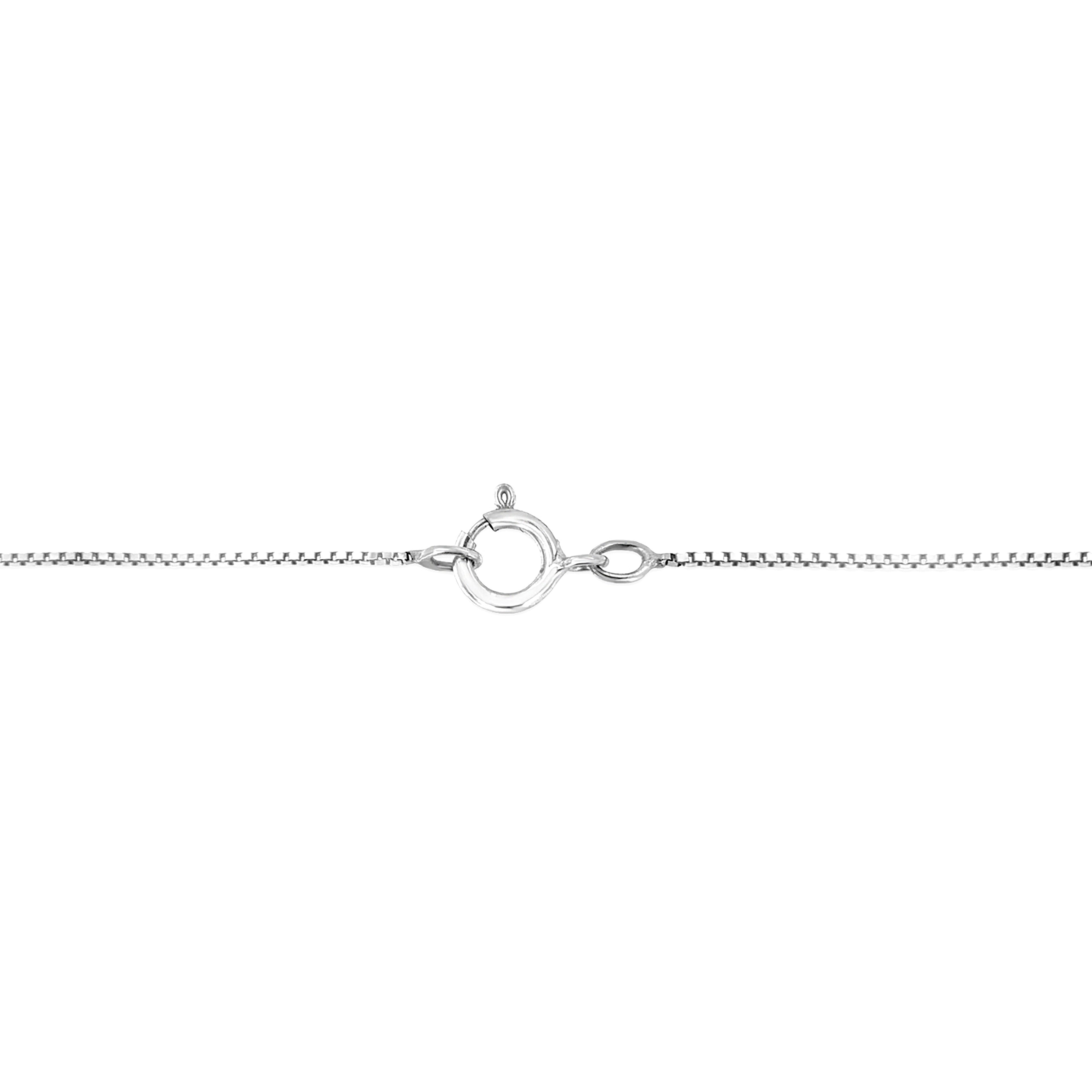 10K White Gold 1.0 Cttw Round-Cut and Princess-Cut Diamond Heart Shaped 18" Pendant Necklace (H-I Color, SI2-I1 Clarity)