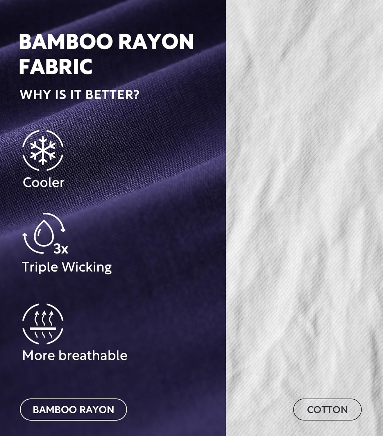 DAVID ARCHY Mens Pajama Shorts Bamboo Rayon Sleep Shorts Soft Comfy Breathable Lounge Pants with Pockets 2 Pack