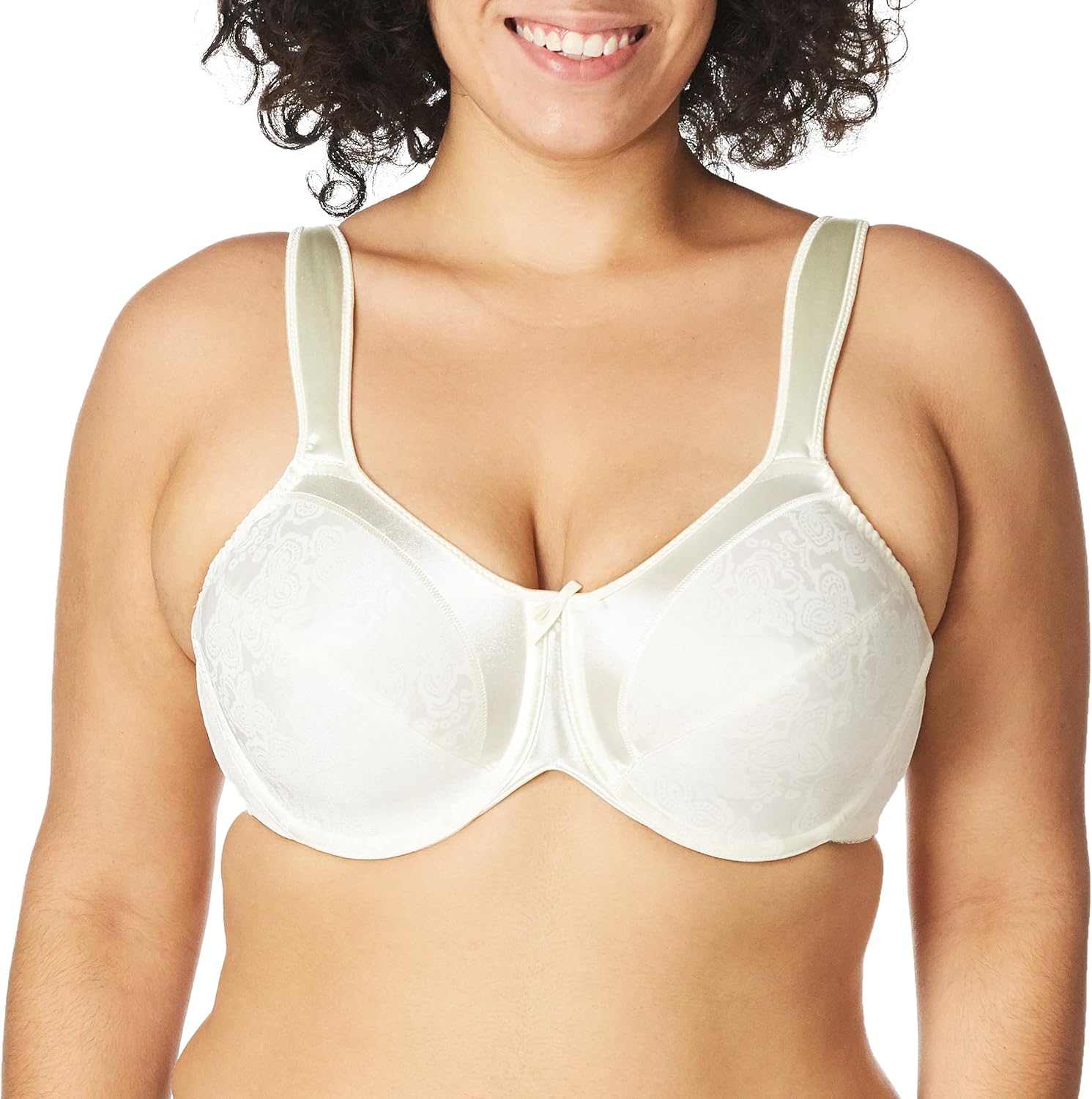Bali Women's Satin Tracings Minimizer Underwire Bra