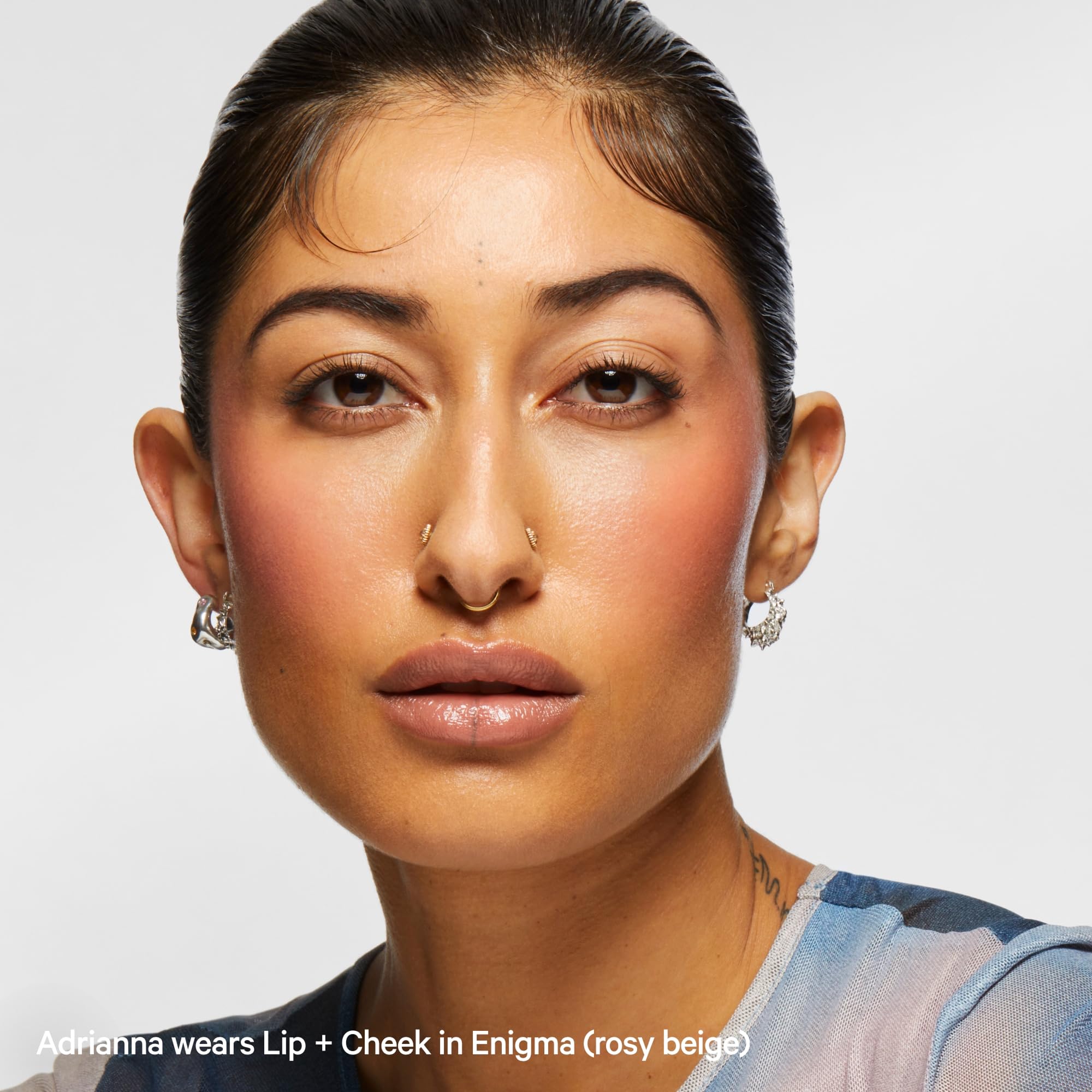 Milk Makeup Lip + Cheek Stick – Multi-Use Cream Blush + Lip Color with Mango Butter, Avocado Oil + Apricot Oil – Hydrating, Buildable, Long-Lasting, Vegan Formula – Smirk, 0.21 oz