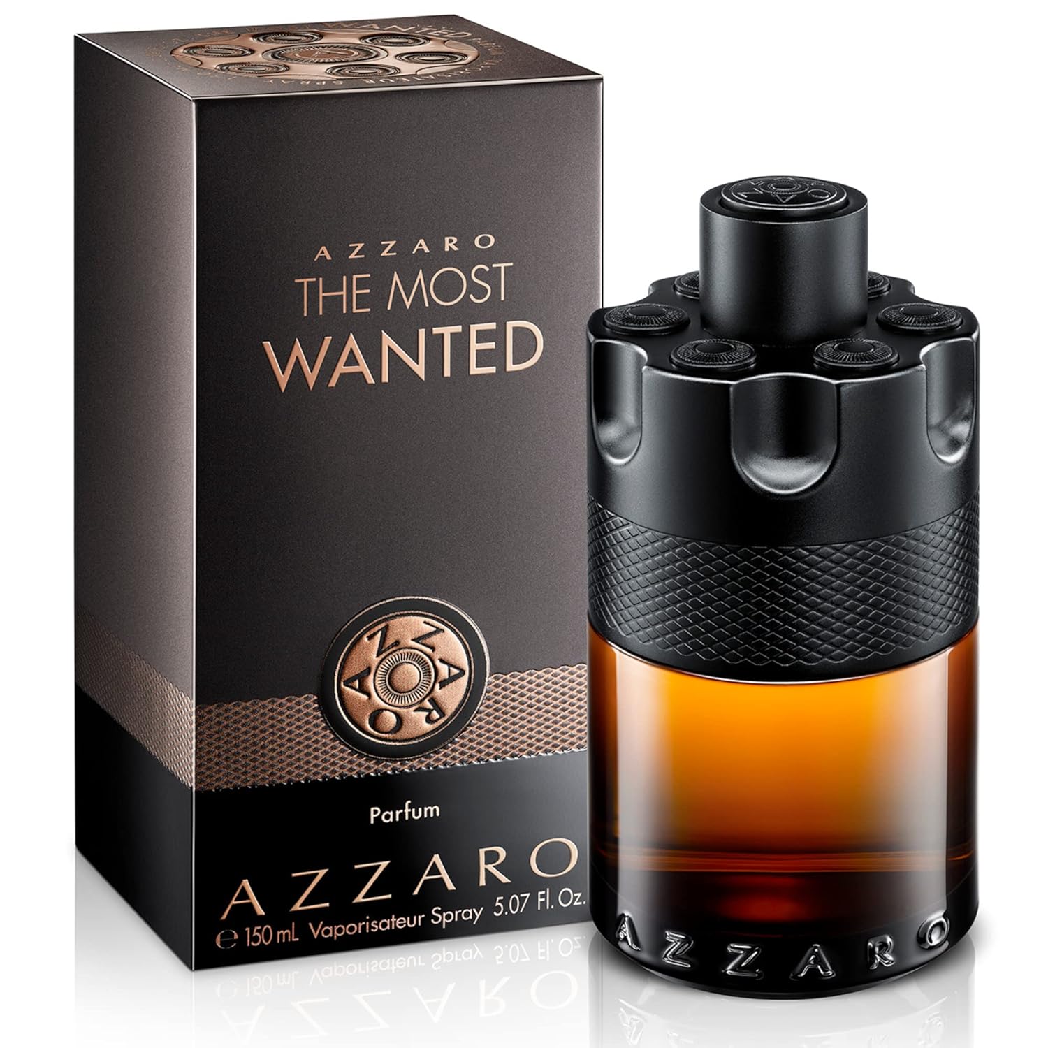 Azzaro The Most Wanted Parfum - Intense Mens Cologne - Spicy & Seductive Fragrance for Date Night - Lasting Wear - Irresistible Luxury Perfumes for Men